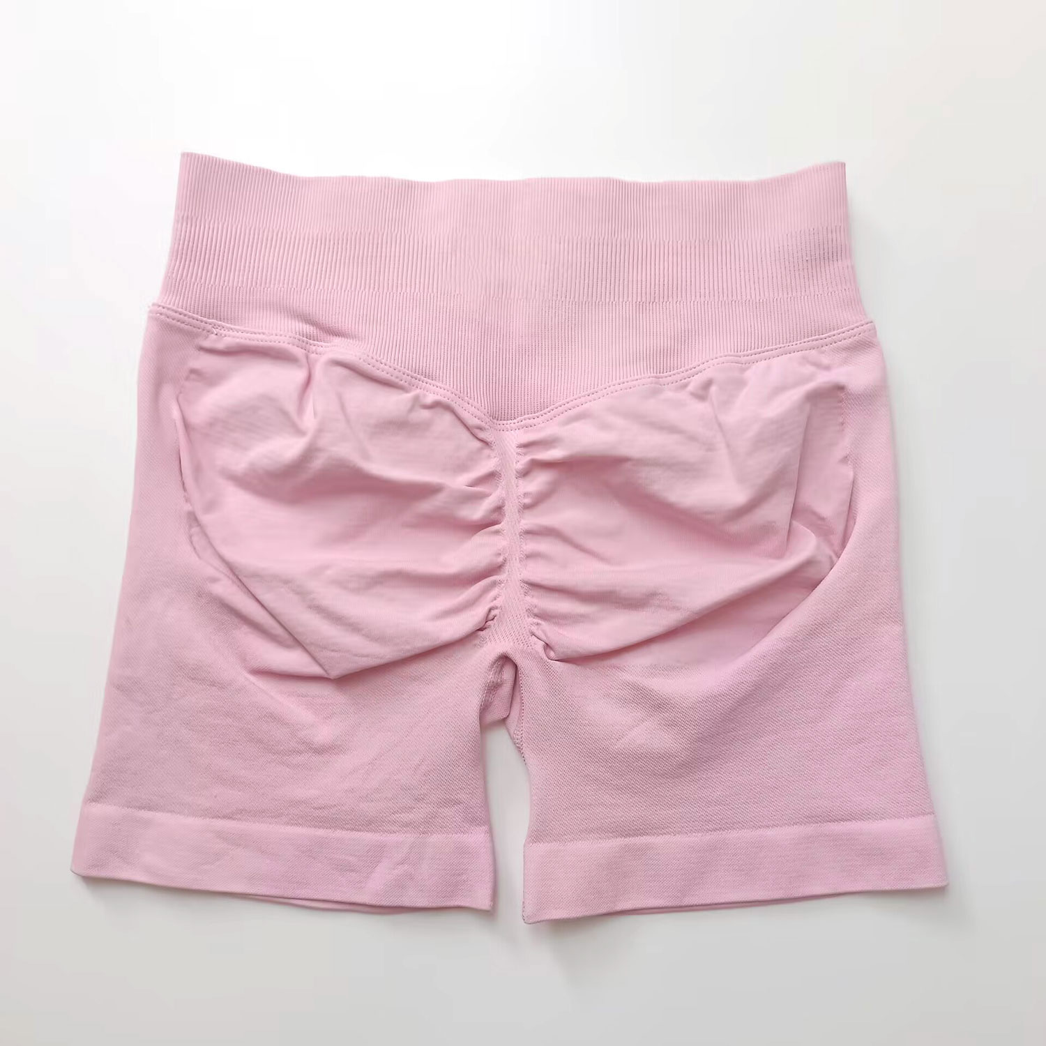 Cykelshorts i mjuk rosa