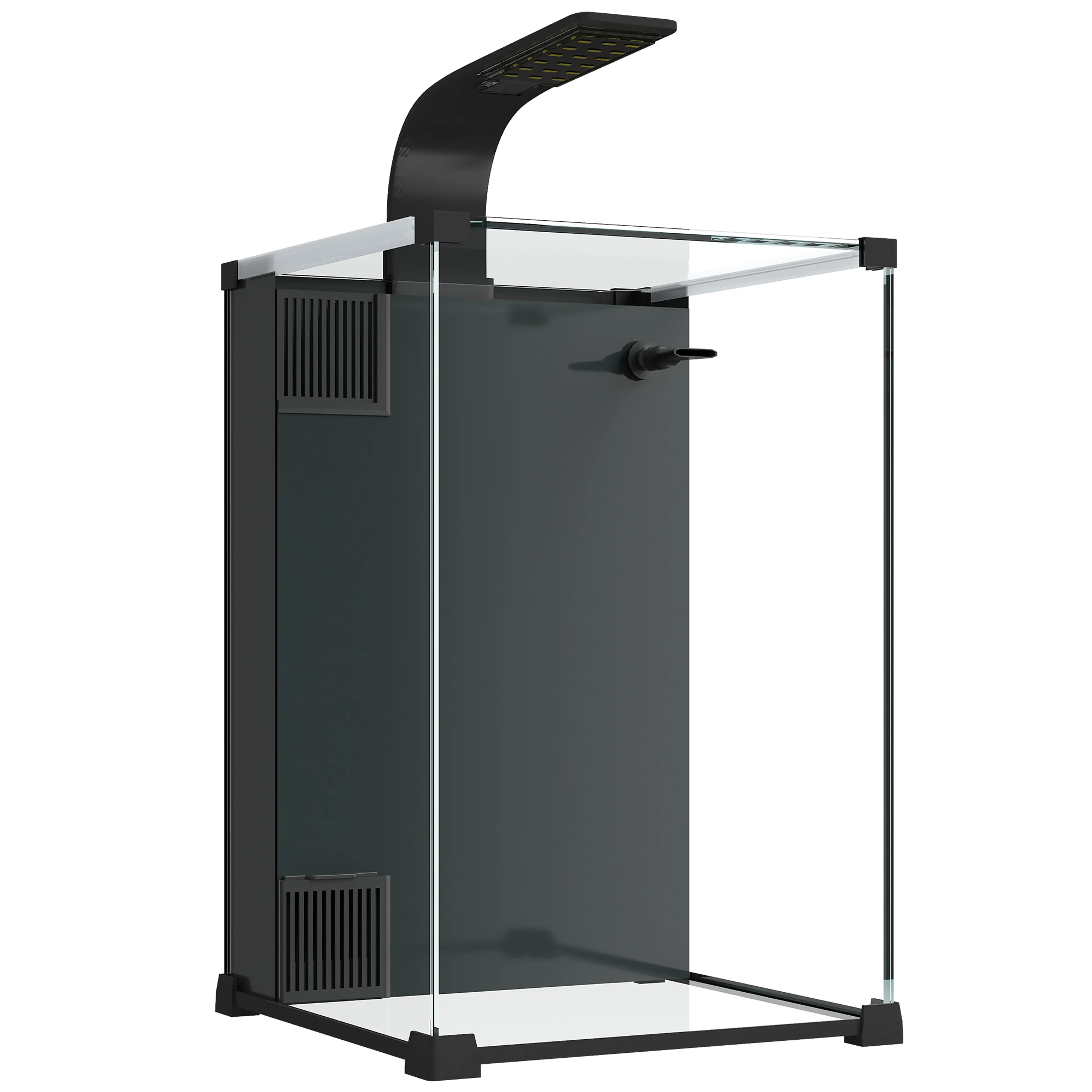 Nanoakvarium 36 liter med LED, inbyggt filter och pump
