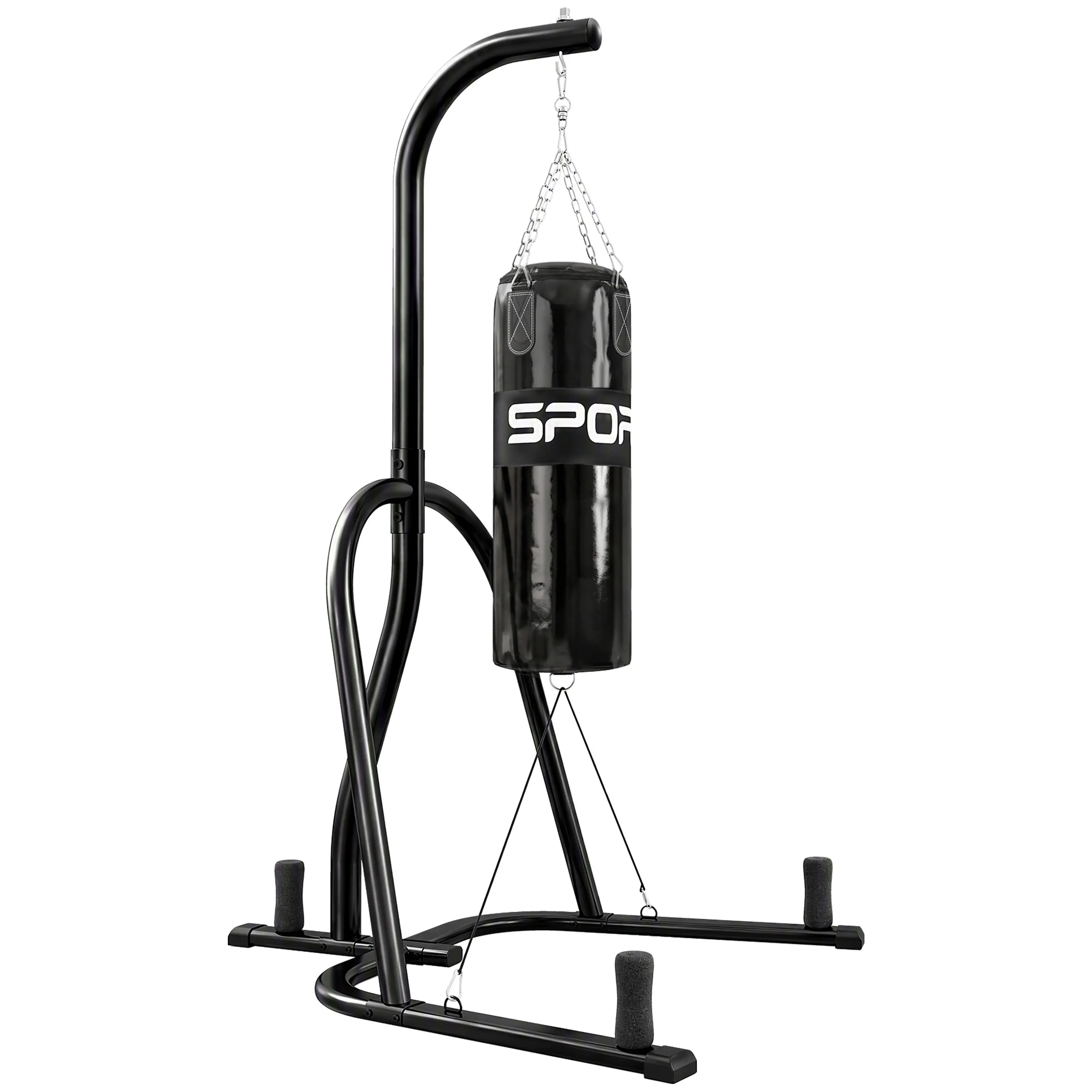 Boxsäcksställ 220 cm med 20 kg säck, gummirep och 360° kedja