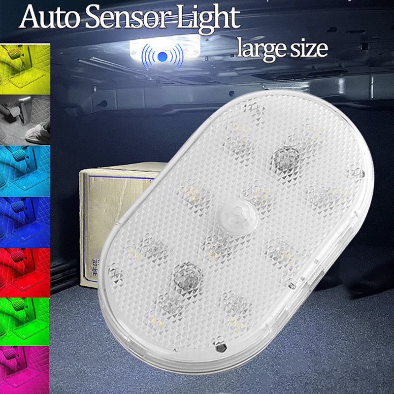 Trådlös LED-sensorlampa med rörelsesensor