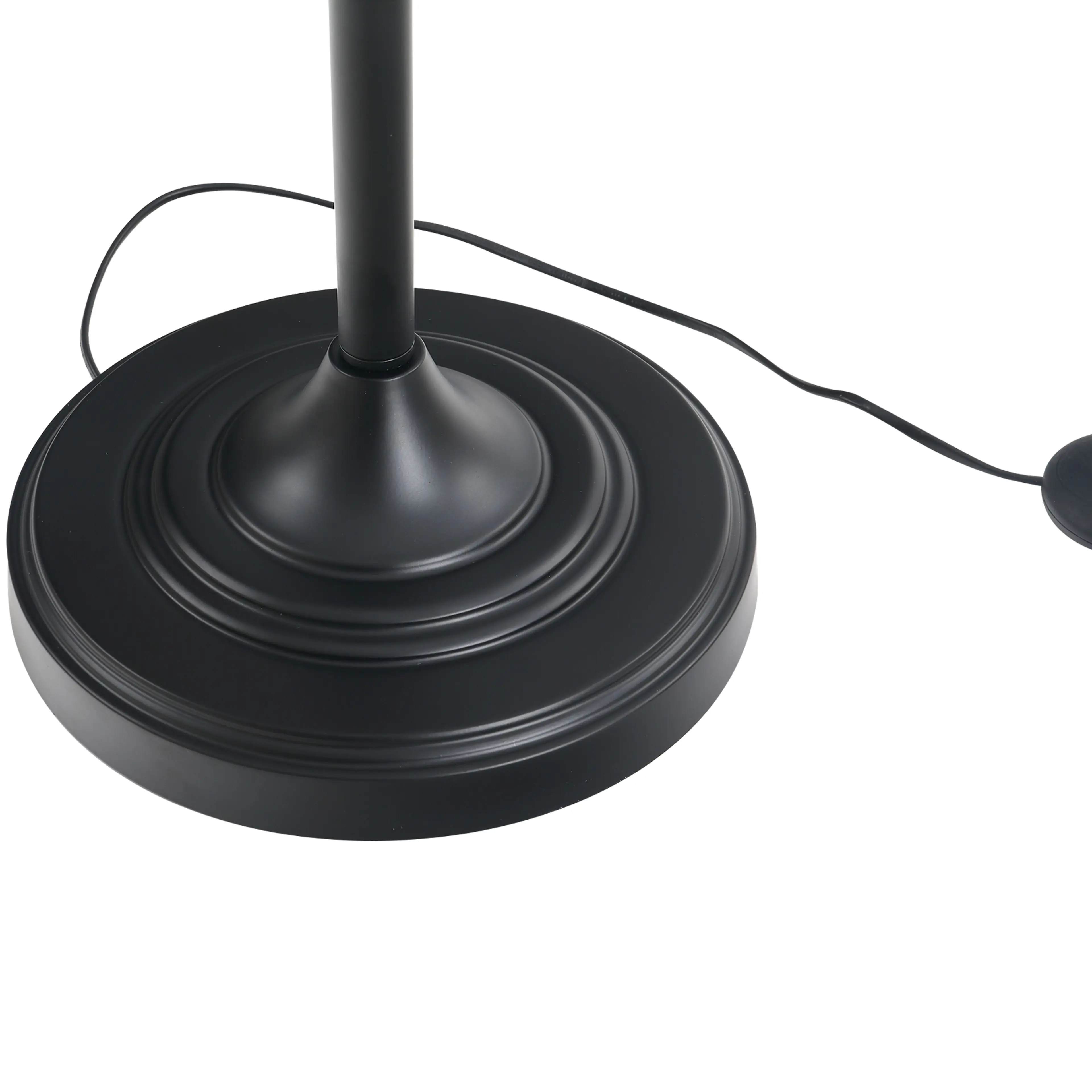 Lampset i tre delar svart – golvlampa 158 cm och två bordslampor – bild 6