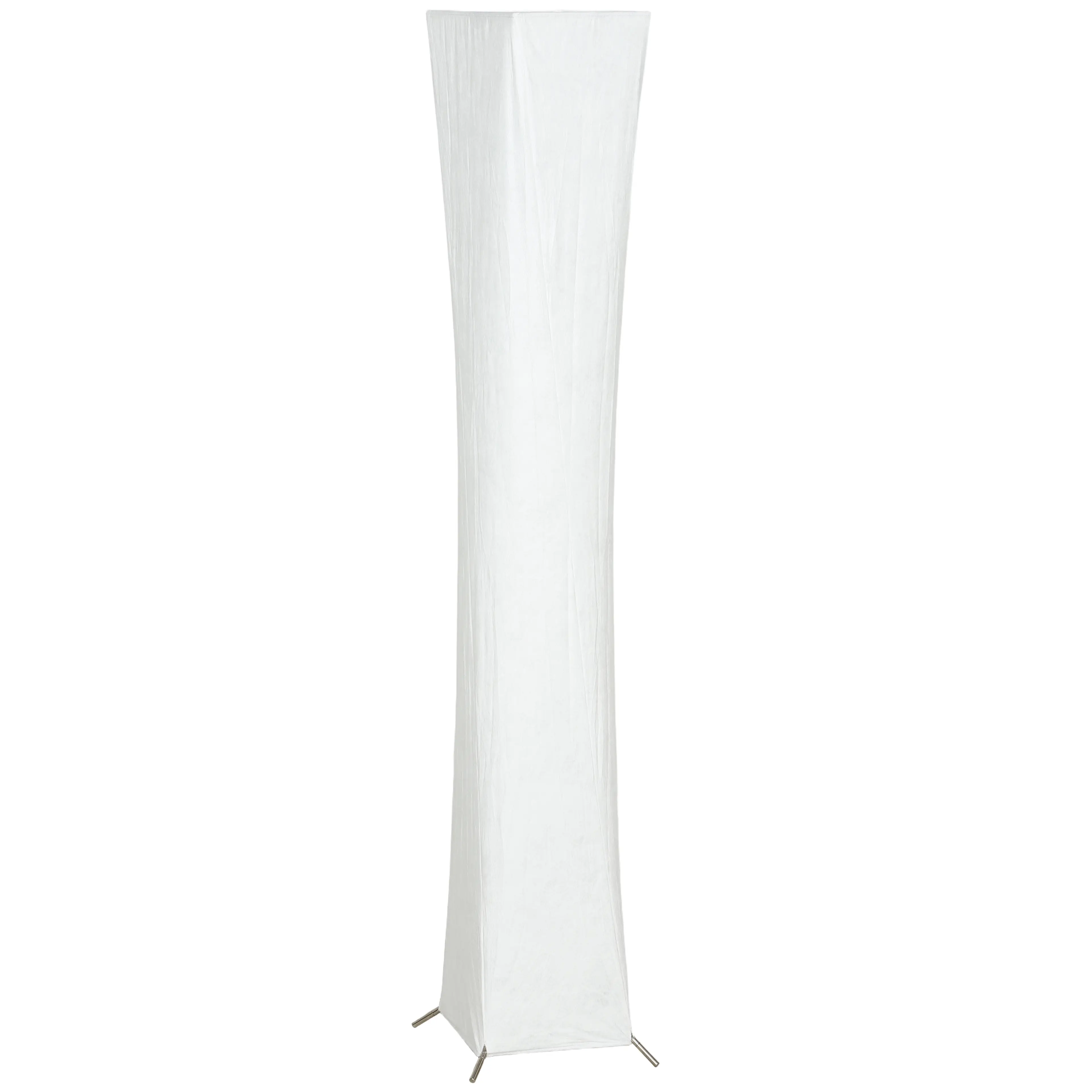 Golvlampa som lysande pelare 129 cm – tre ljusstyrkor, 900 lumen