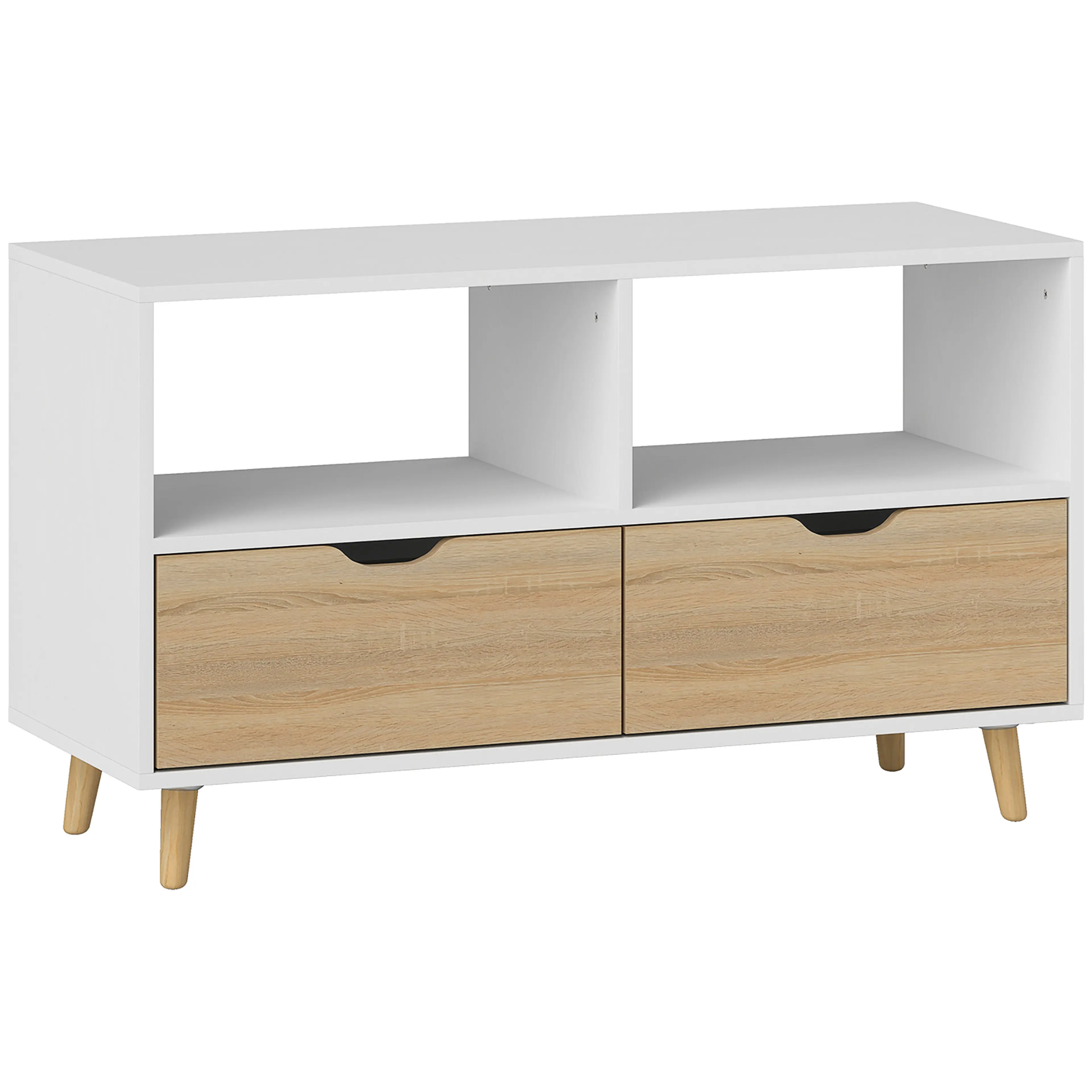 TV-bänk 99 cm med två lådor