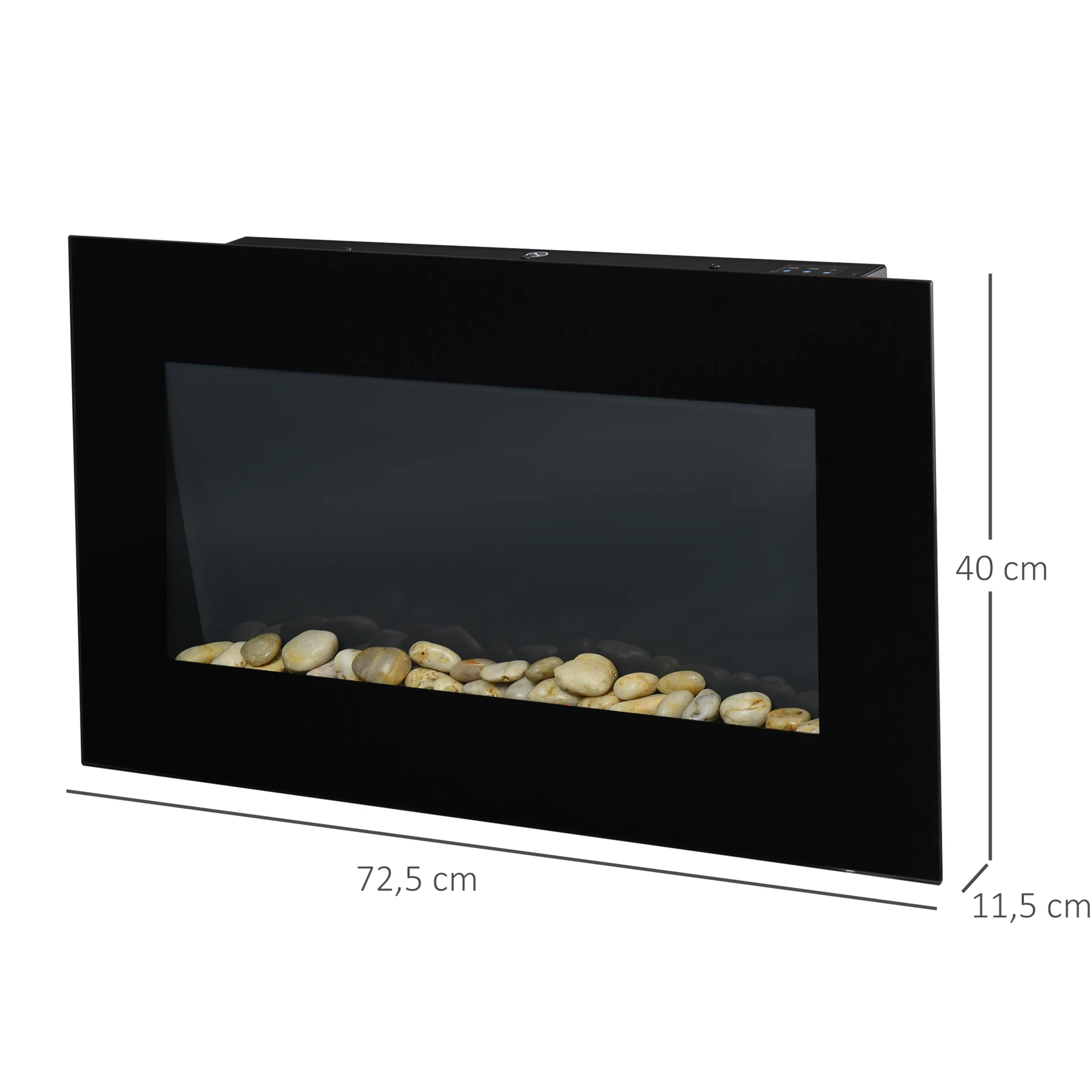 Måttritning: 72,5 cm bred
