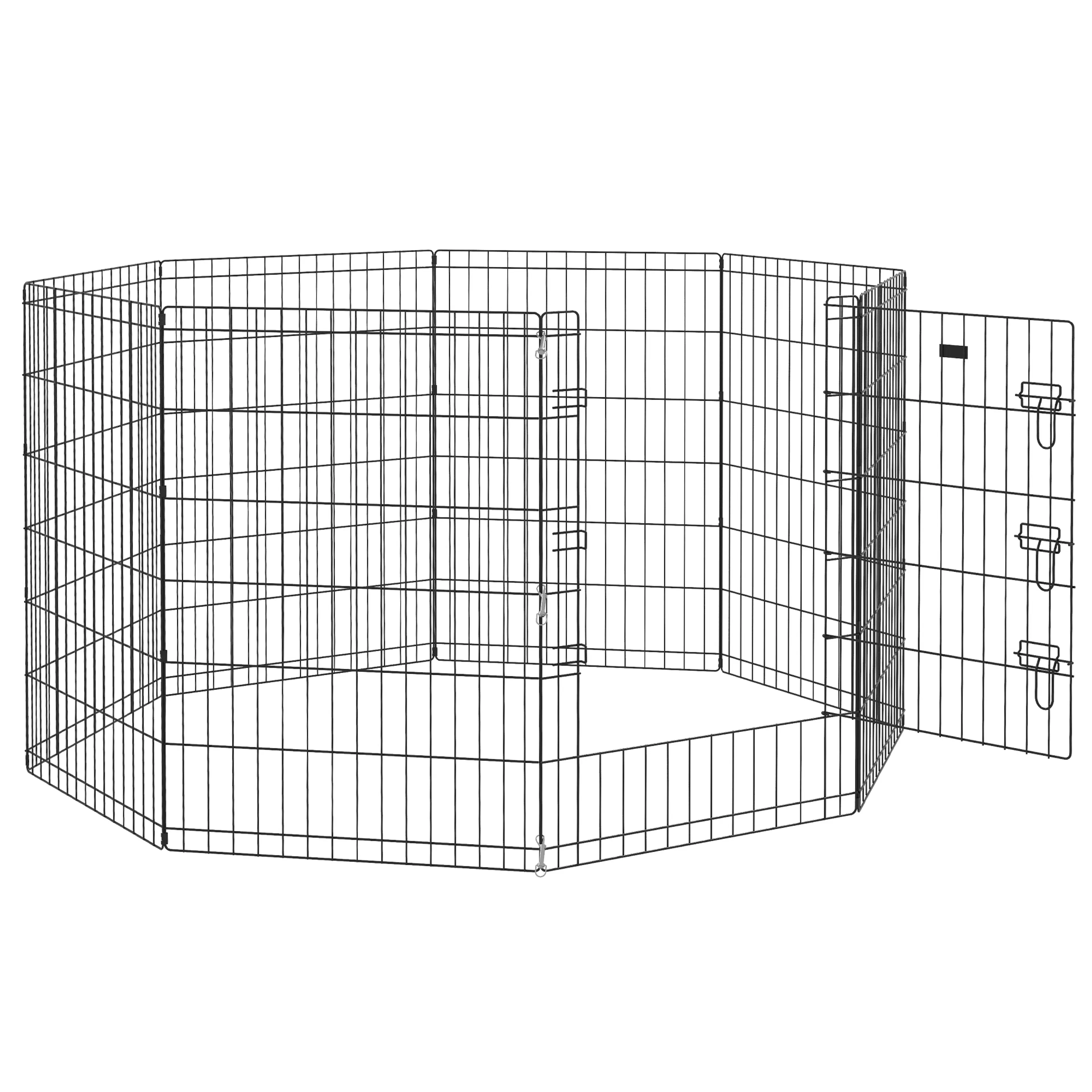 Valphage 91 cm hög – paneler 61 cm, dörr med tre reglar