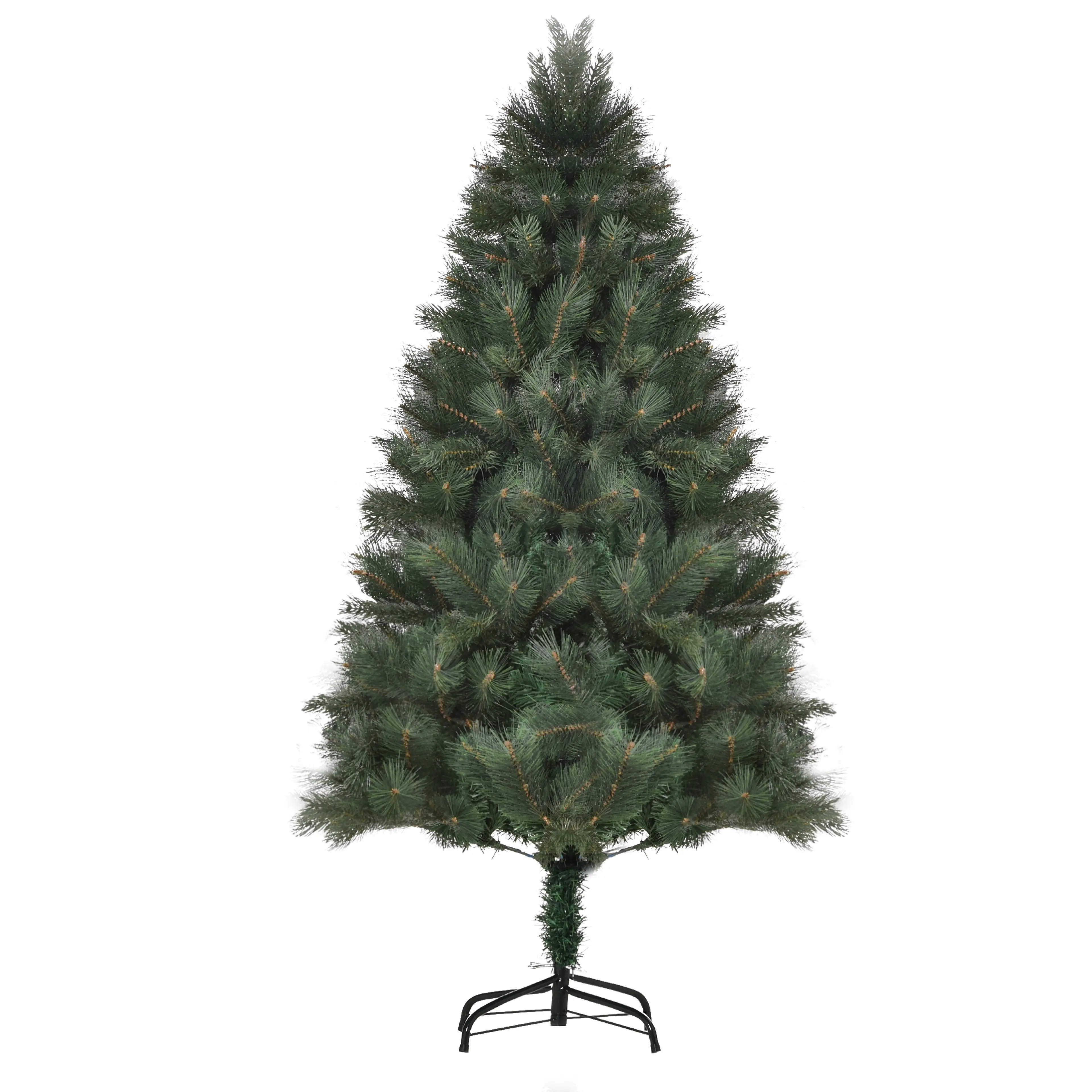 Talljulgran 180 cm med 375 grova PET-grenar, Ø90 cm