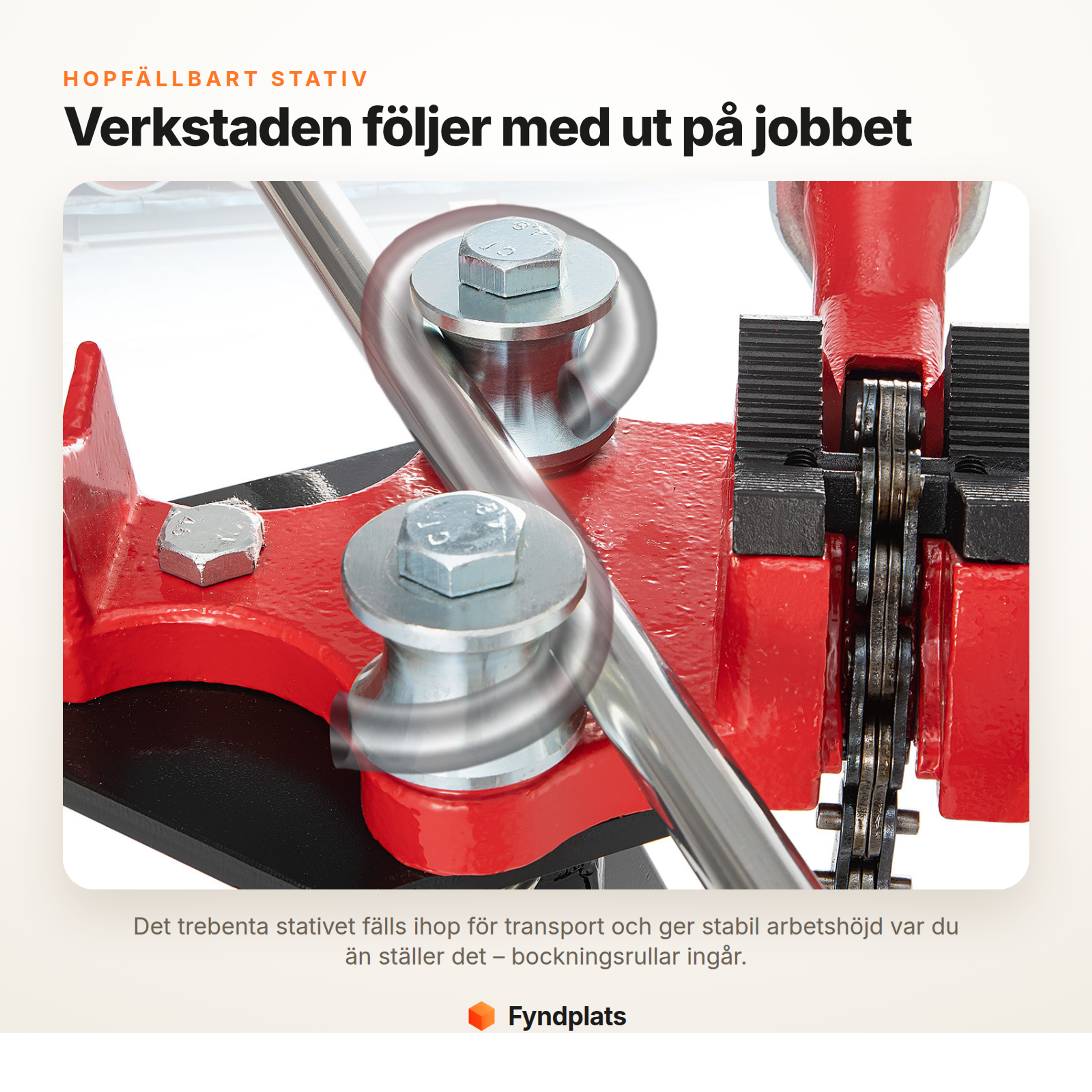 Fyndplats-kort: hopfällbart trebent stativ att ta med ut på jobbet