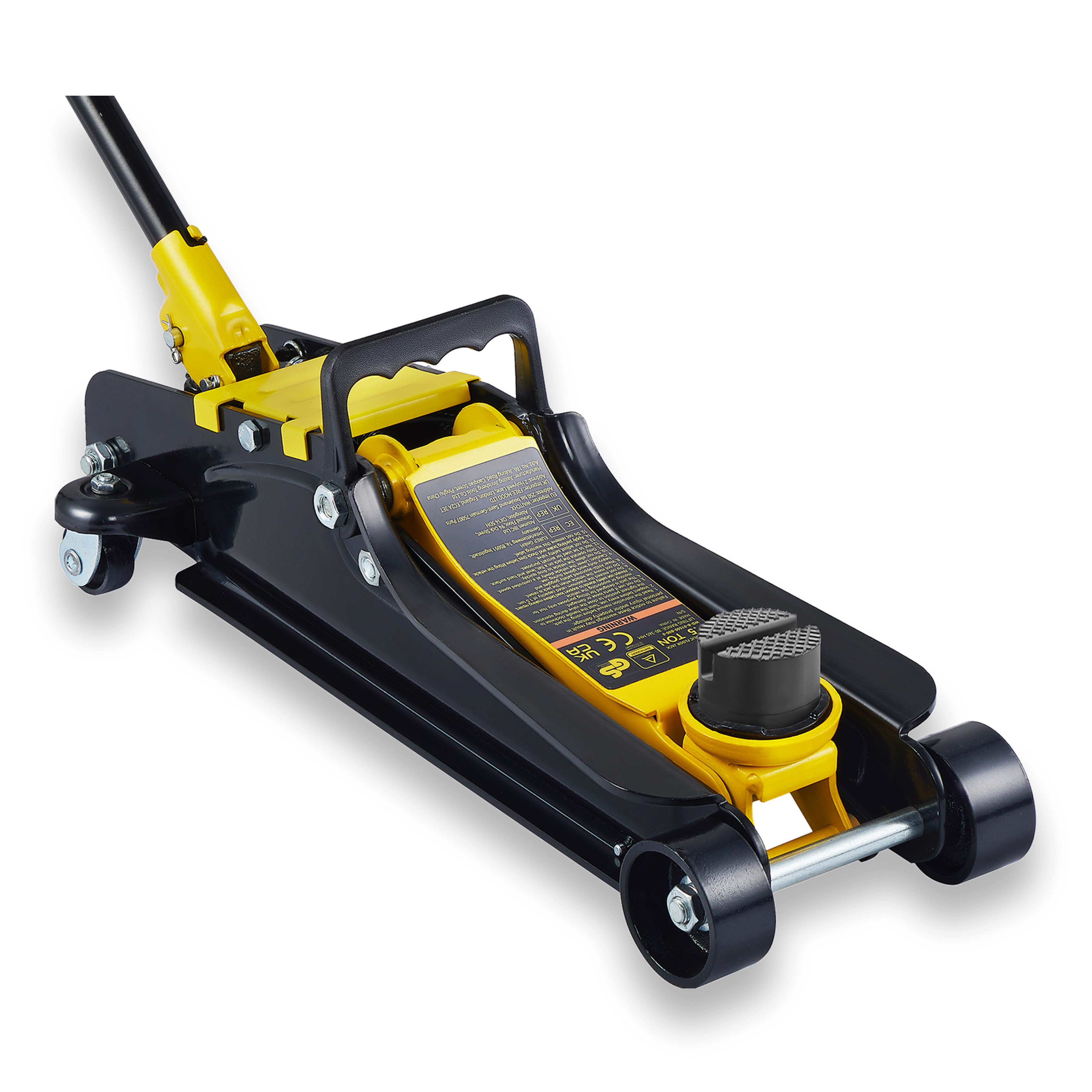 Garagedomkraft 2,5 ton – låg profil, hydraulisk