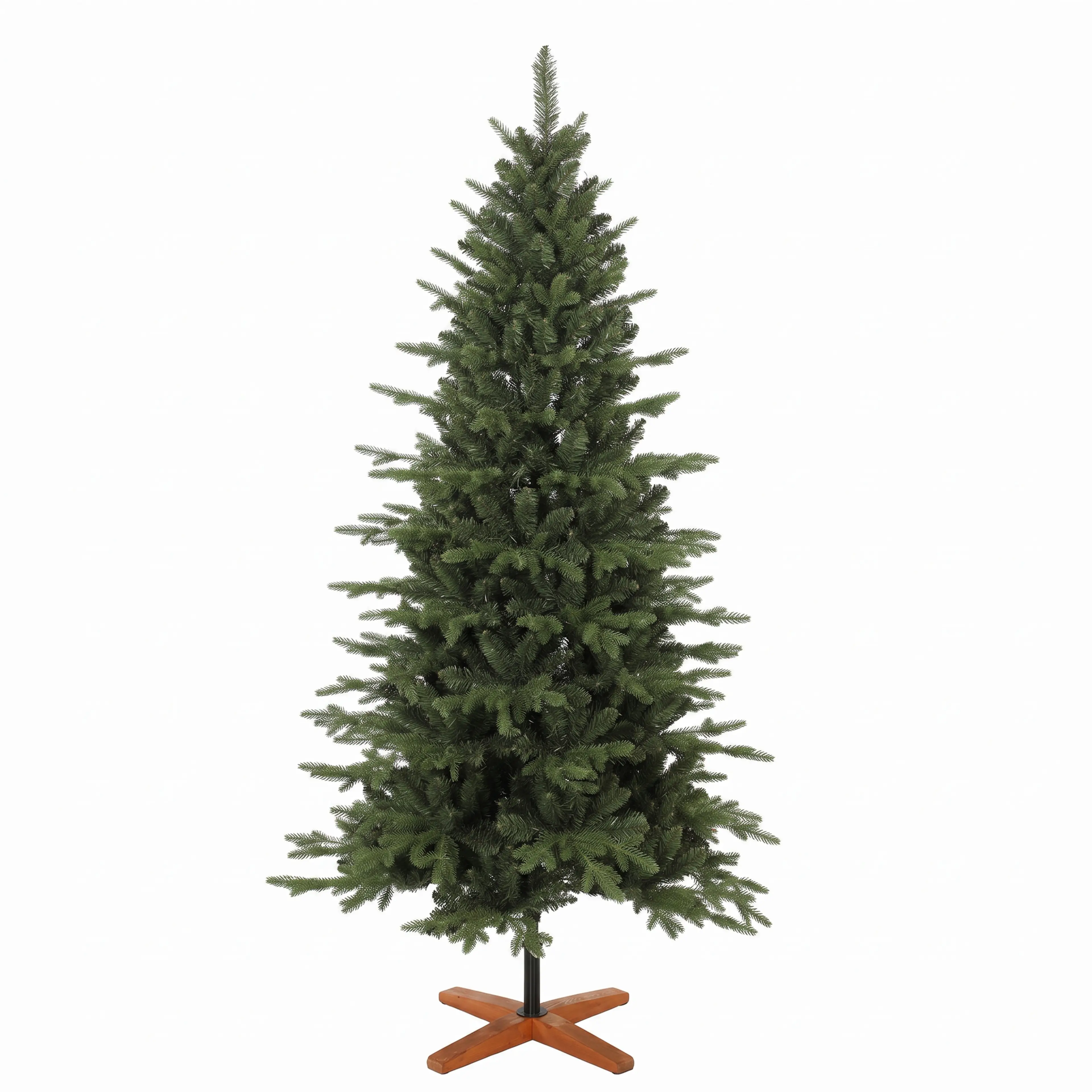 Smal julgran 180 cm med 1 438 spetsar, 102 cm i diameter