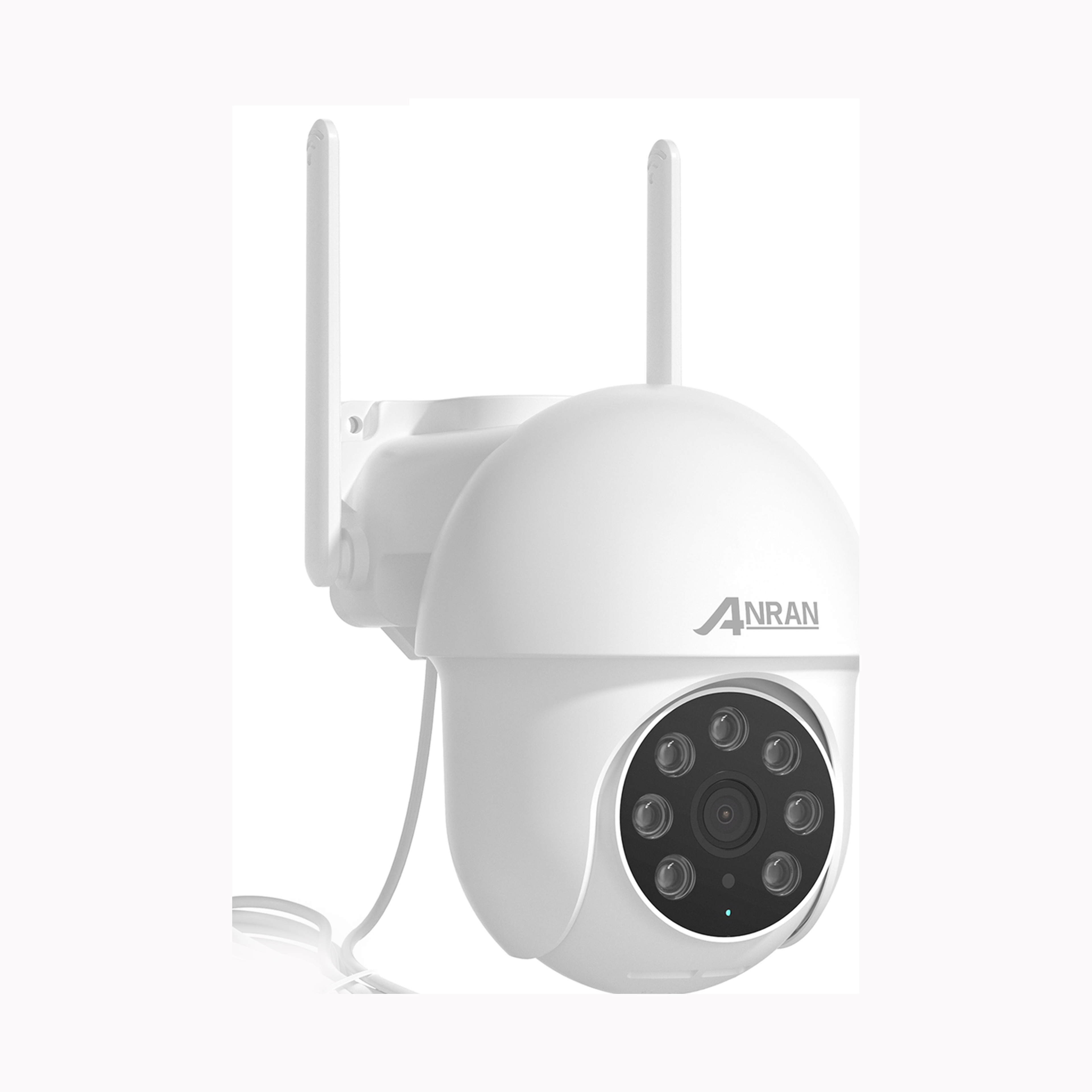 Övervakningskamera utomhus WiFi 5MP – PTZ & nattseende, ANRAN