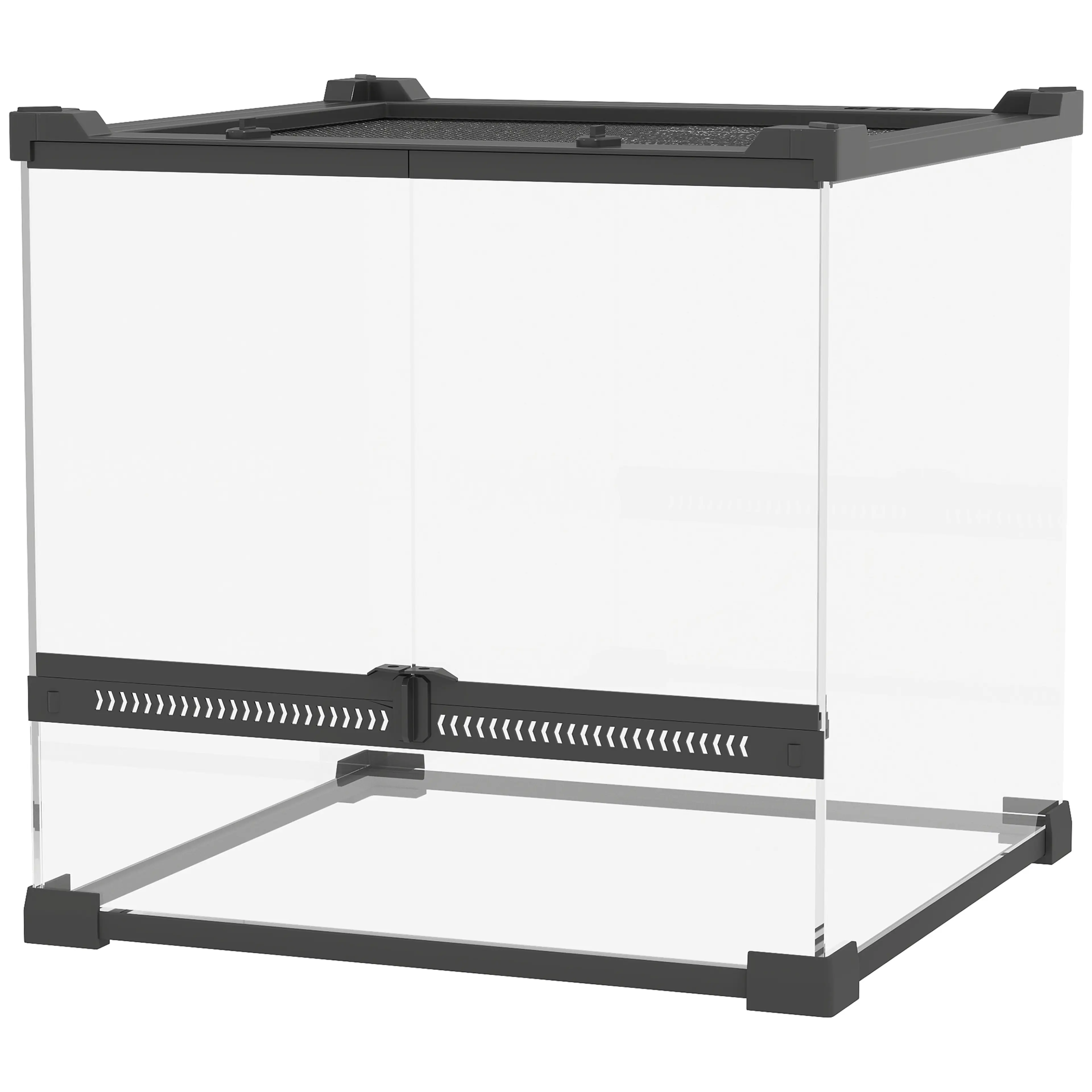 Litet glasterrarium 30 × 30 × 30 cm, 24 liter