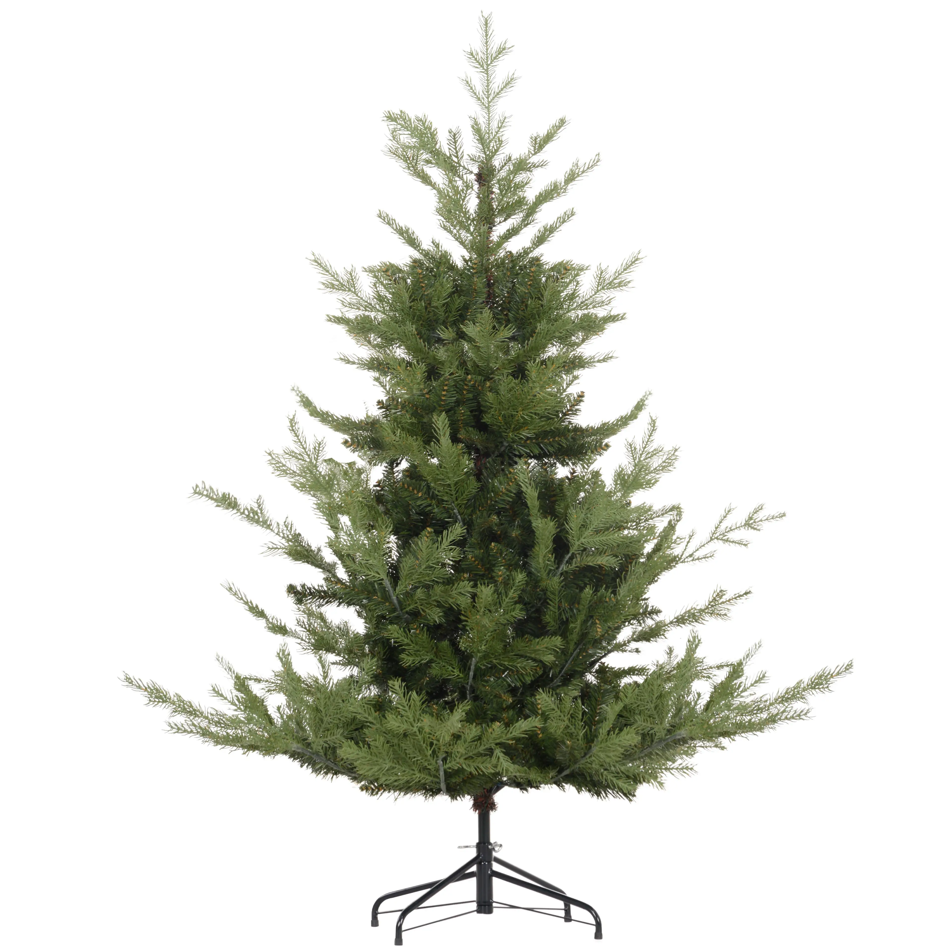 Julgran 150 cm med 1 290 grenar, 100 cm bred