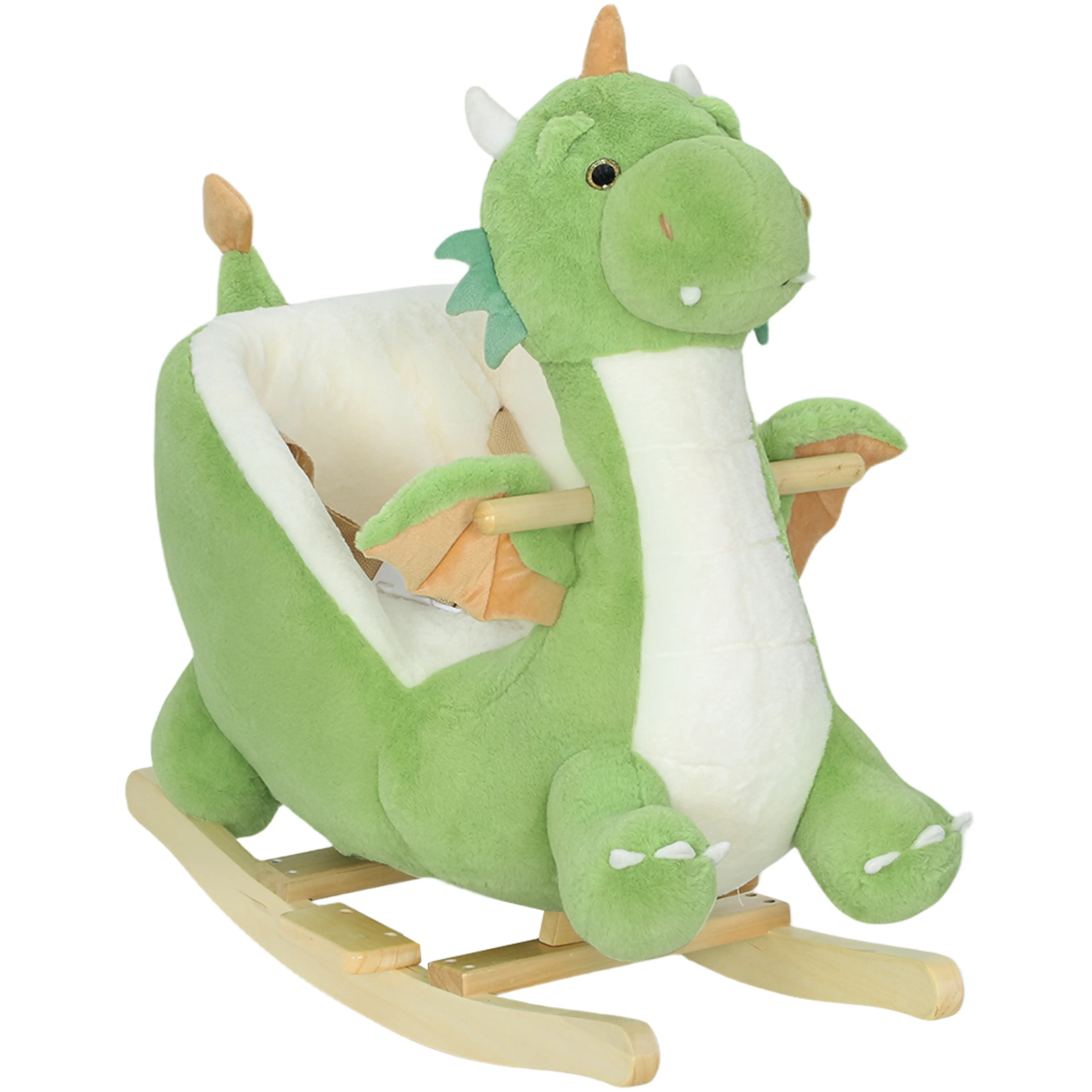 Gungdjur dinosaurie i plysch med ljud