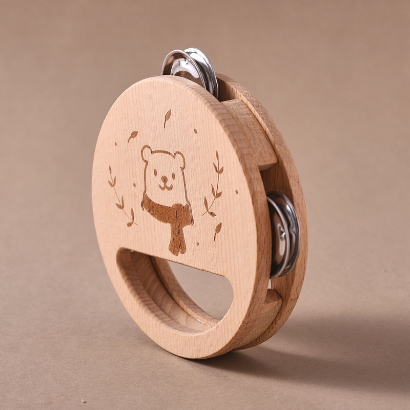 Miniatyrbild: Montessori Musikset i Trä – 5-delars pedagogiskt instrumentset för barn