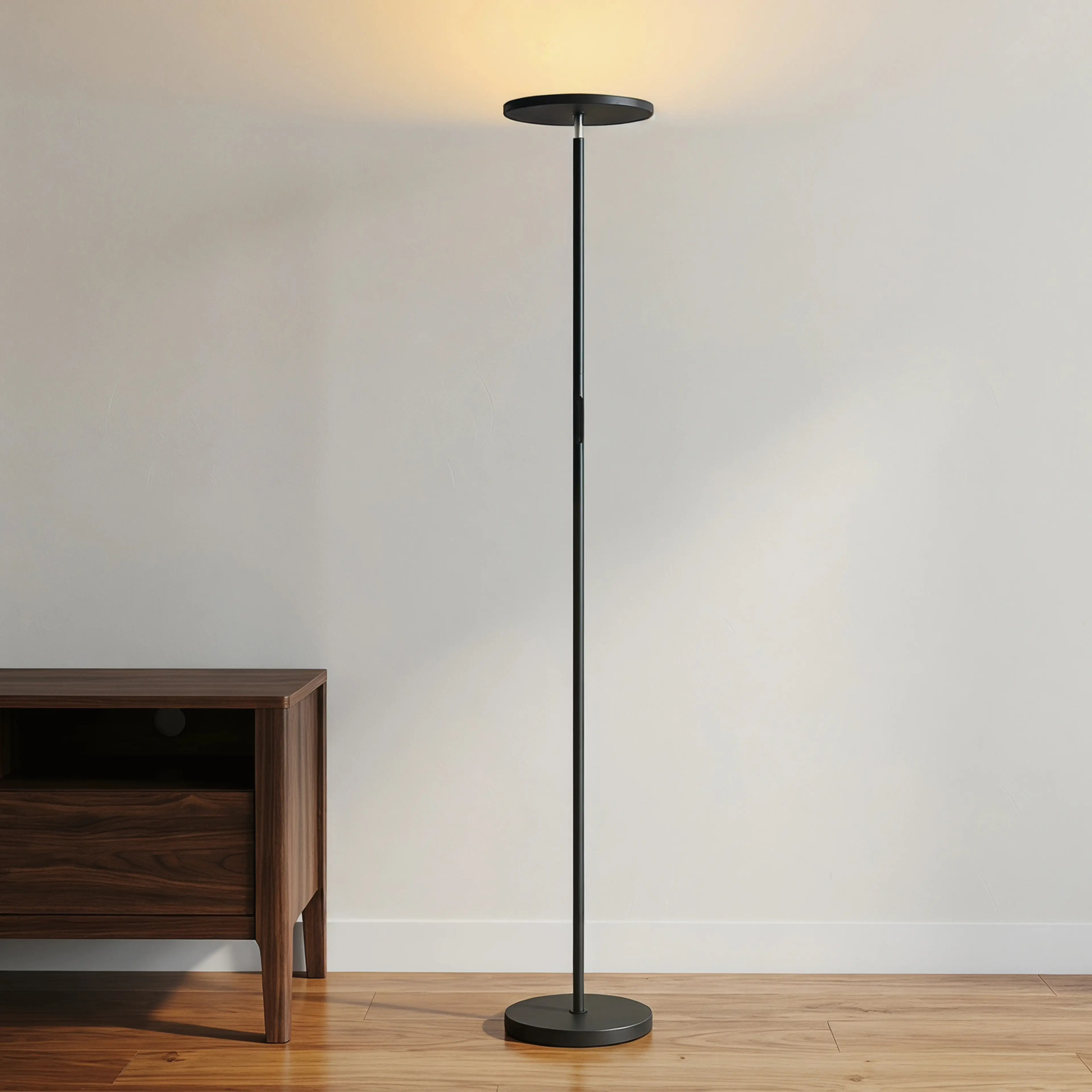 Golvlampa med uppljus 177 cm – 2 700 lumen mot taket, fjärrkontroll – bild 7