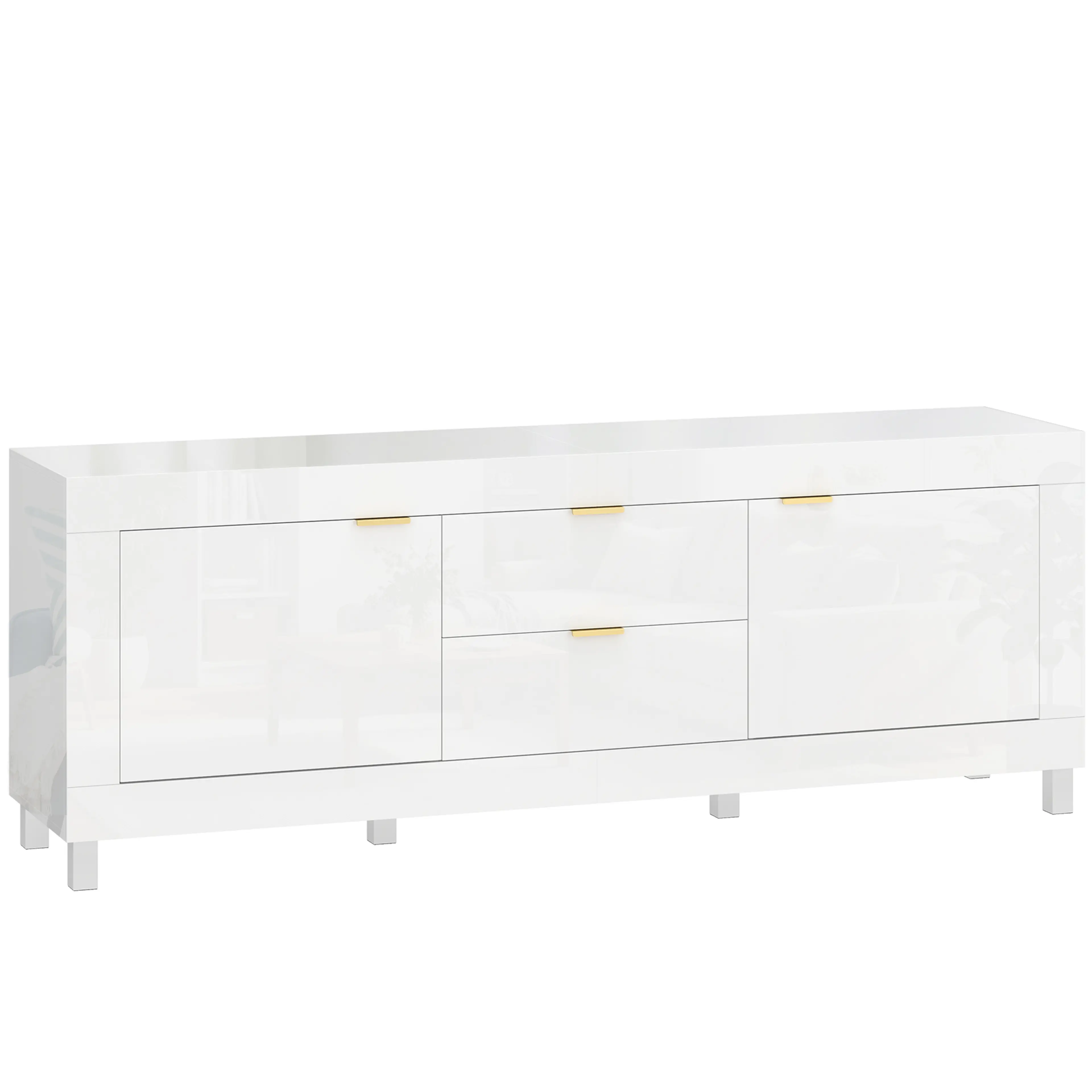 TV-bänk 180 cm för 75 tums TV