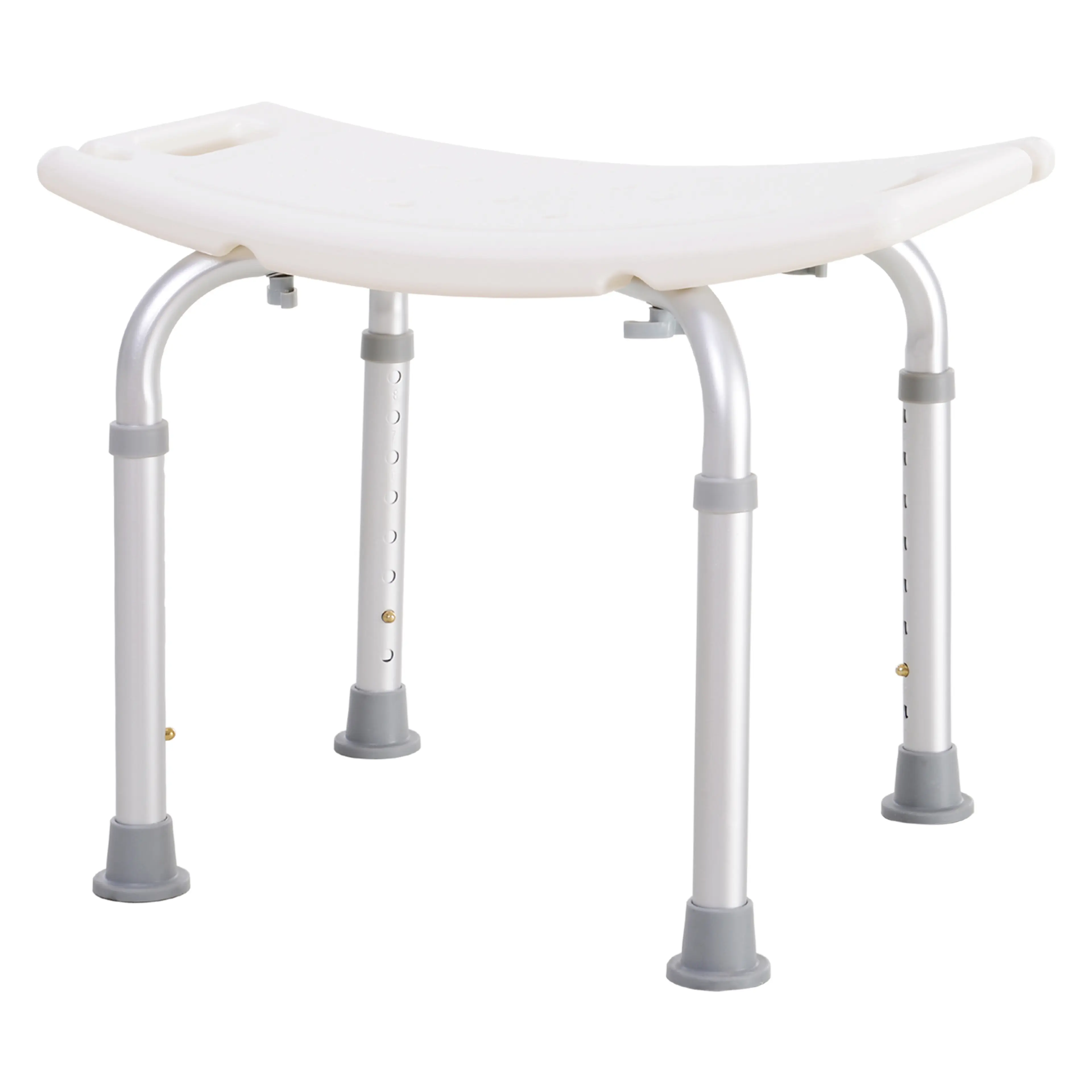 Duschpall 39,5–56,5 cm i aluminium – 135 kg
