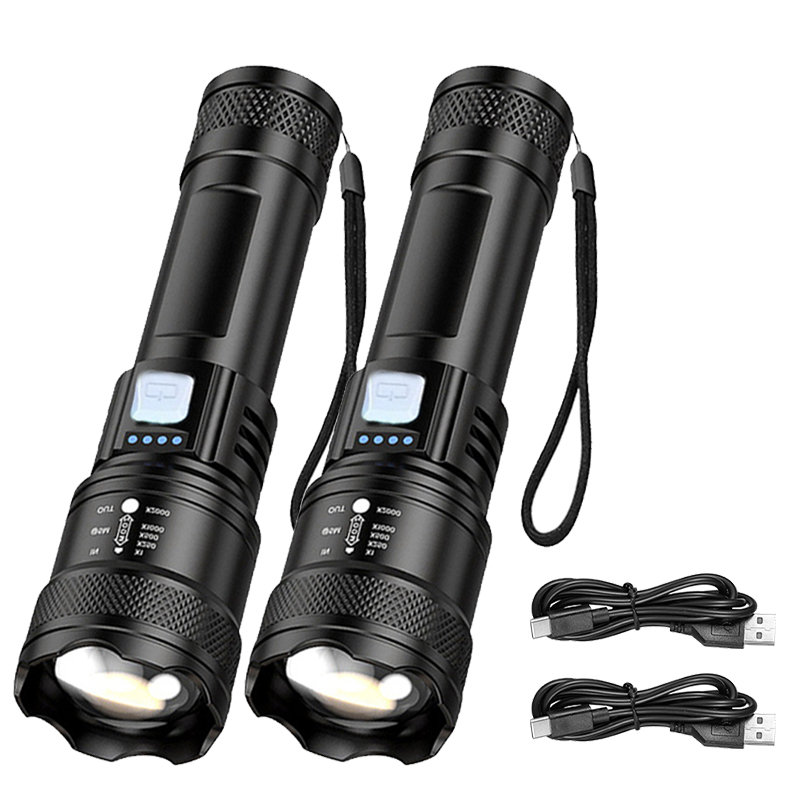 Taktisk LED-ficklampa 2000 lumen