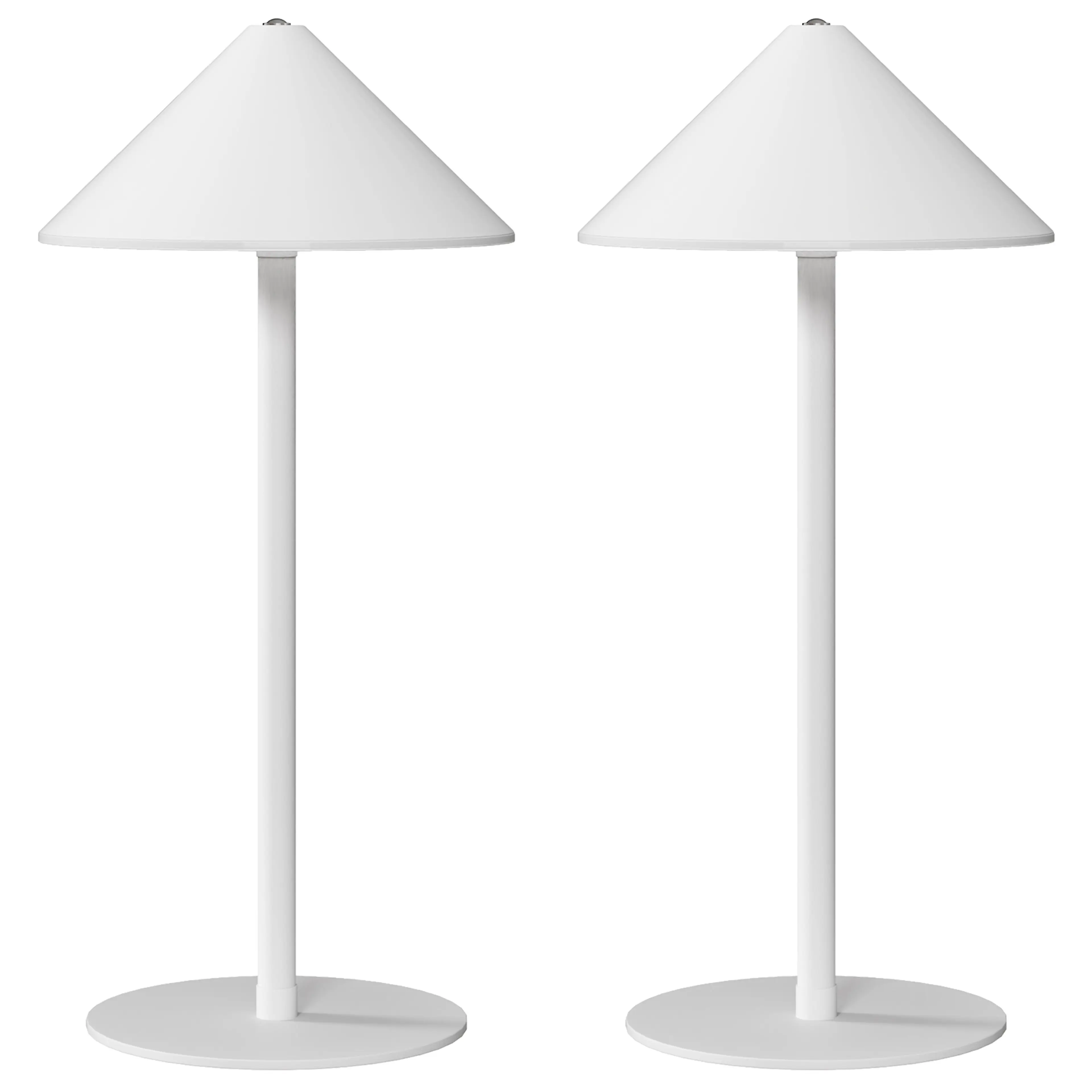 Laddbara bordslampor 2-pack – sladdlösa, touch och tre färgtemperaturer