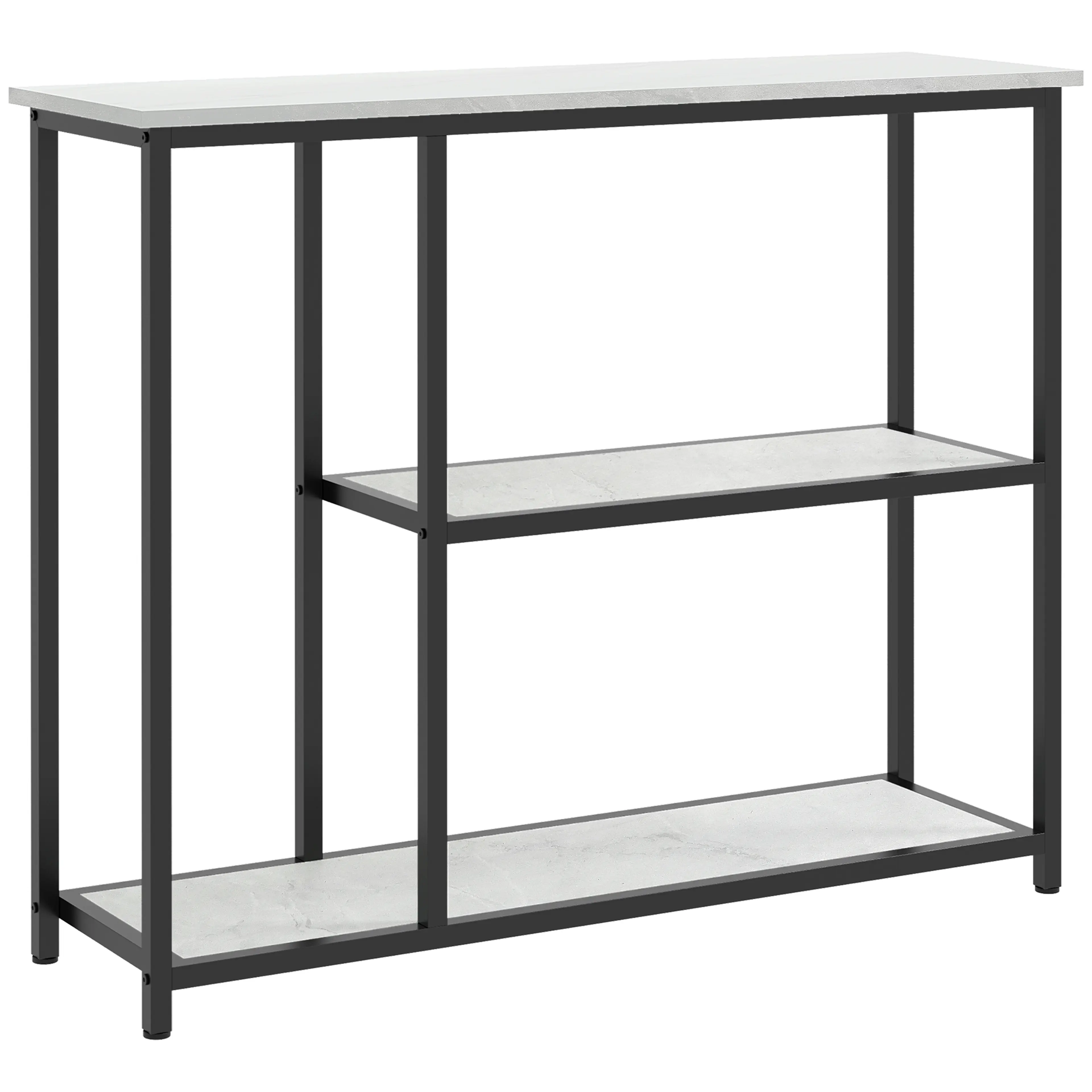 Konsolbord 100 cm i marmorlook