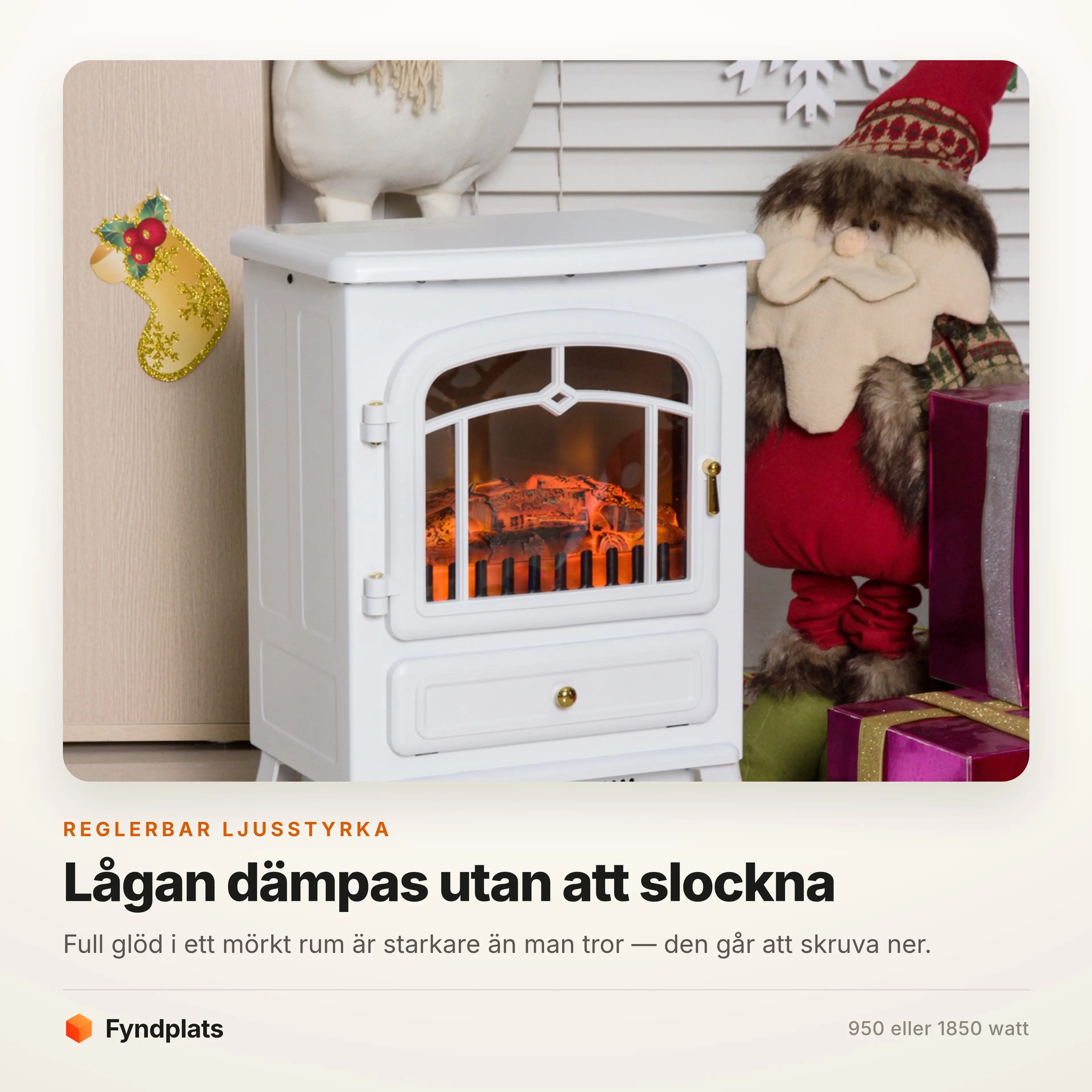 Lågan dämpas utan att slockna