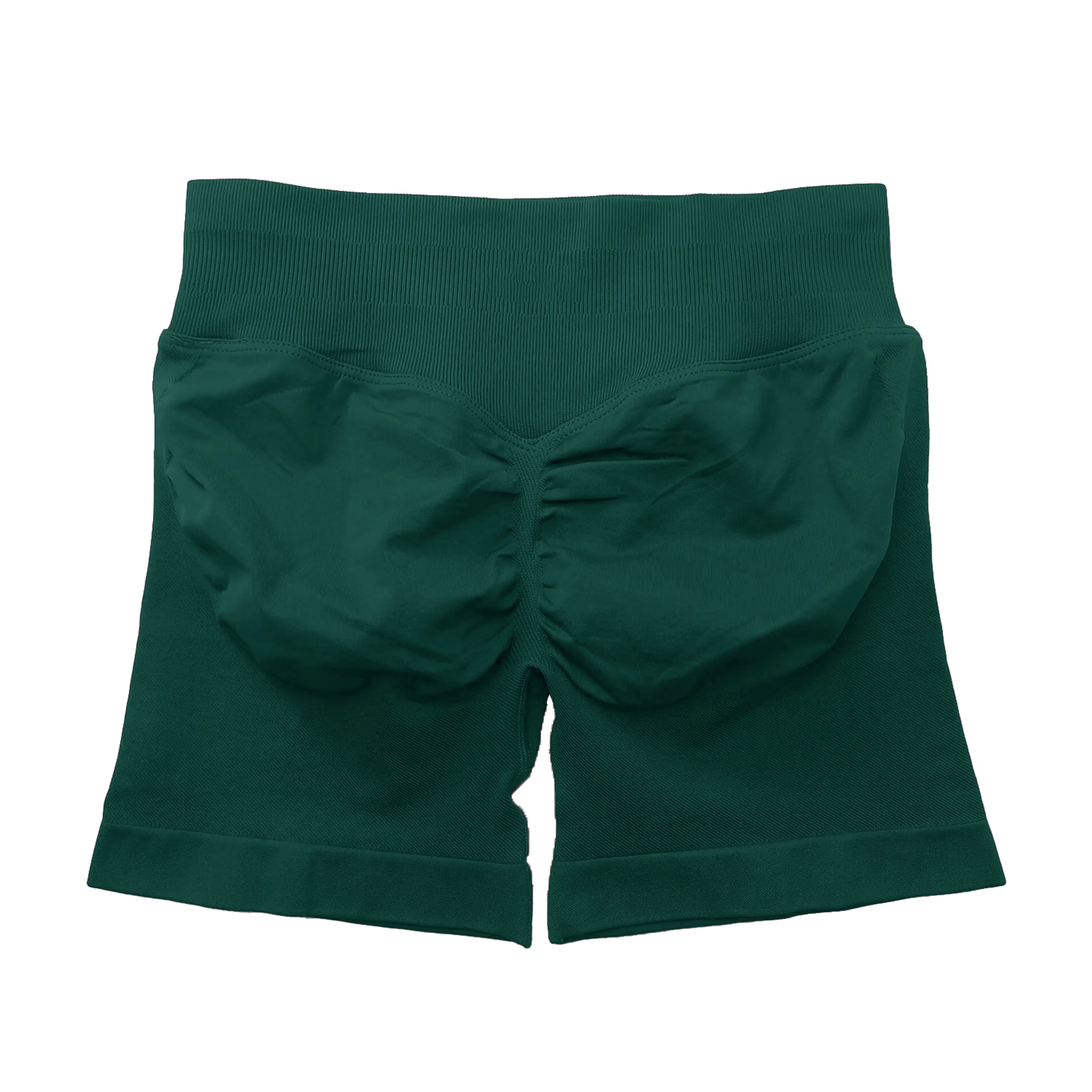 Cykelshorts i furugrön, en mycket mörk flaskgrön