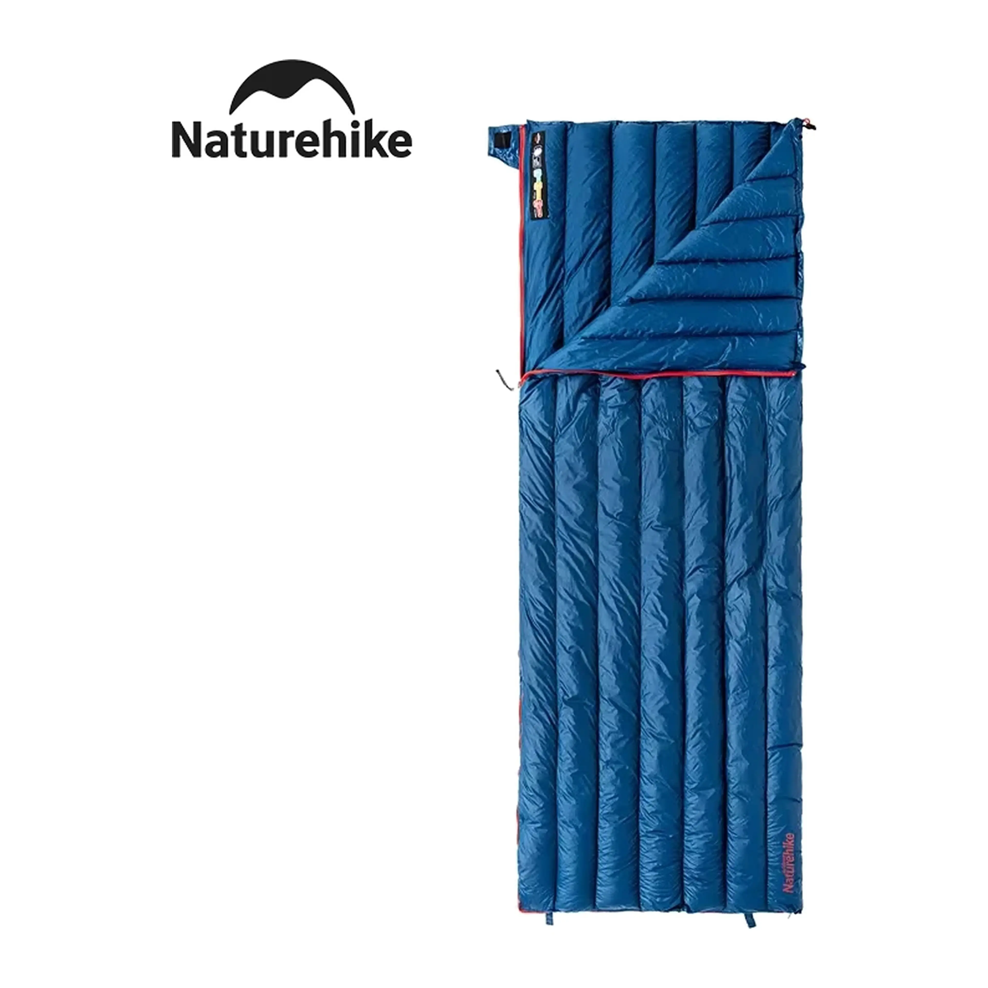 Naturehike dunsovsäck kuvertmodell – 650 FP, från 570 g