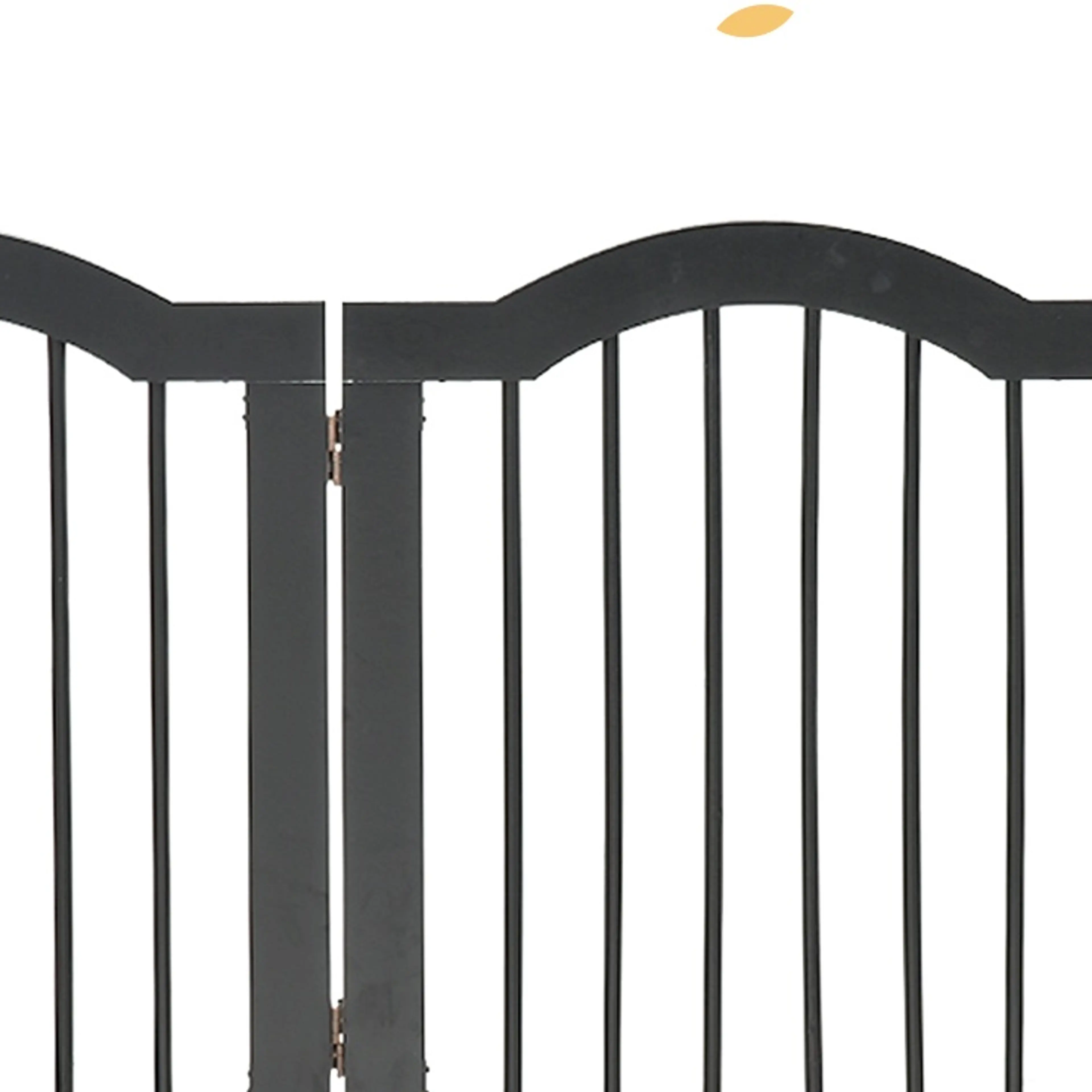 Fristående Hundgrind 154,5 cm – Hopfällbar 3-Panels Hundstaket för Små Hundar