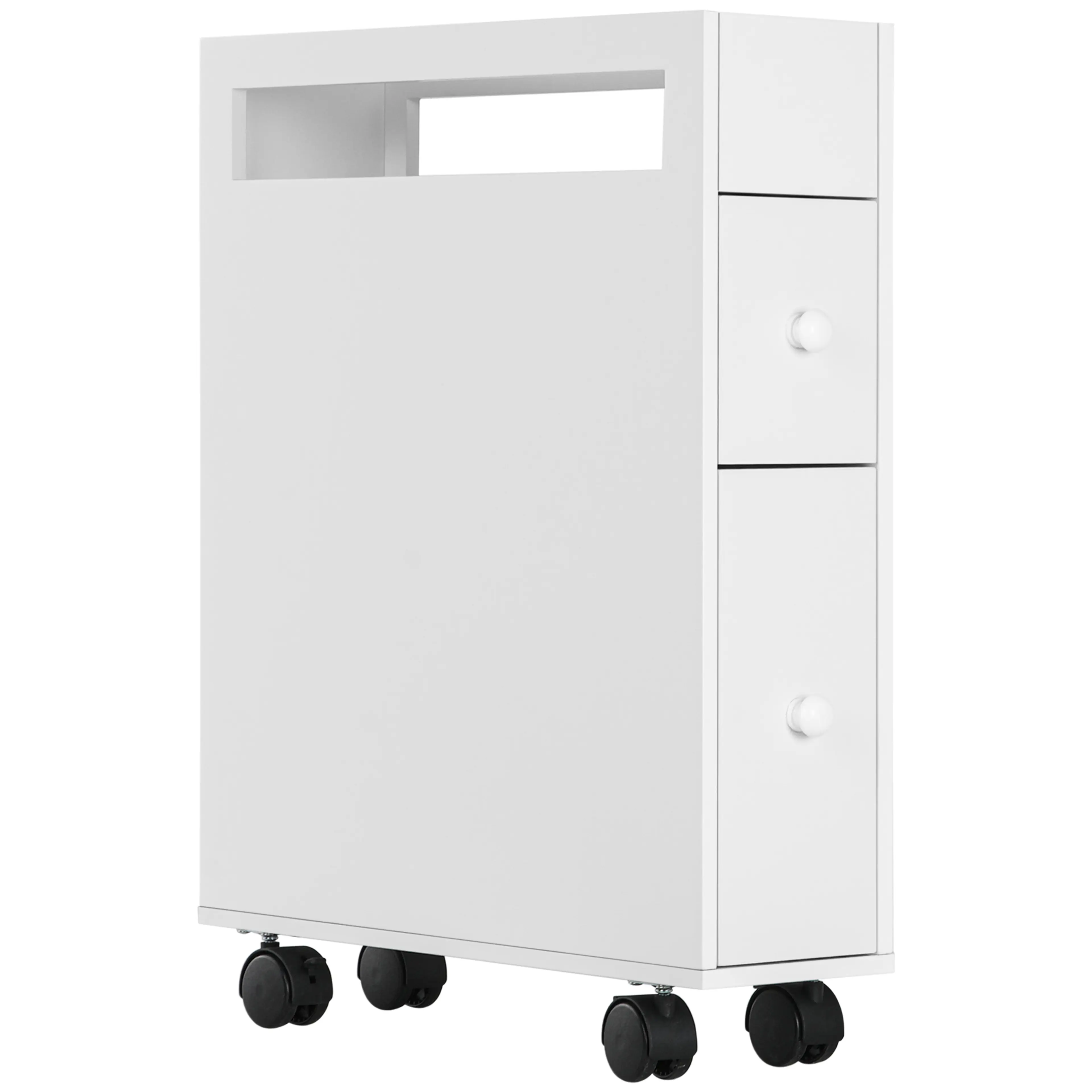Nischvagn badrum 16 cm på hjul