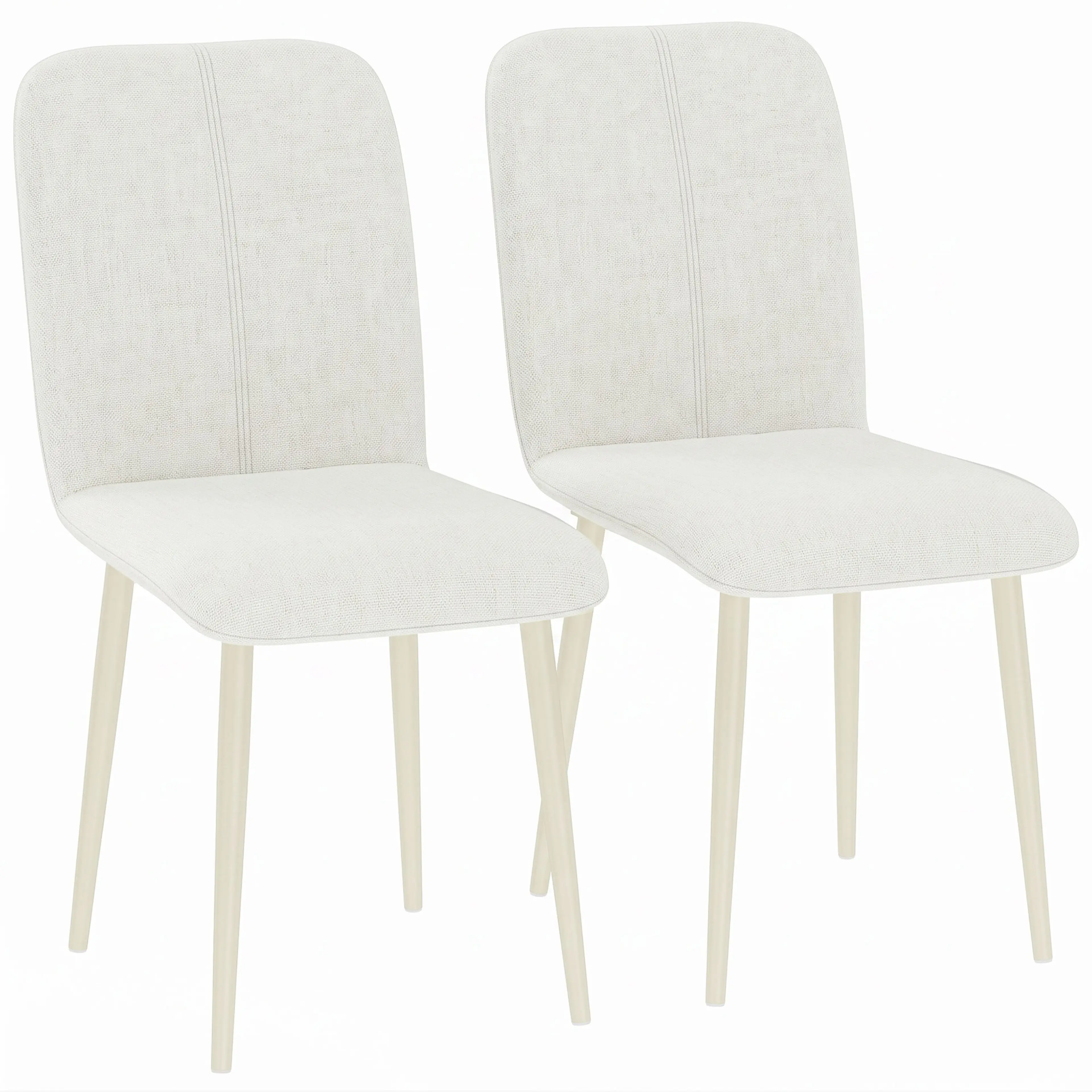 Smala matstolar 2-pack, 42 cm breda