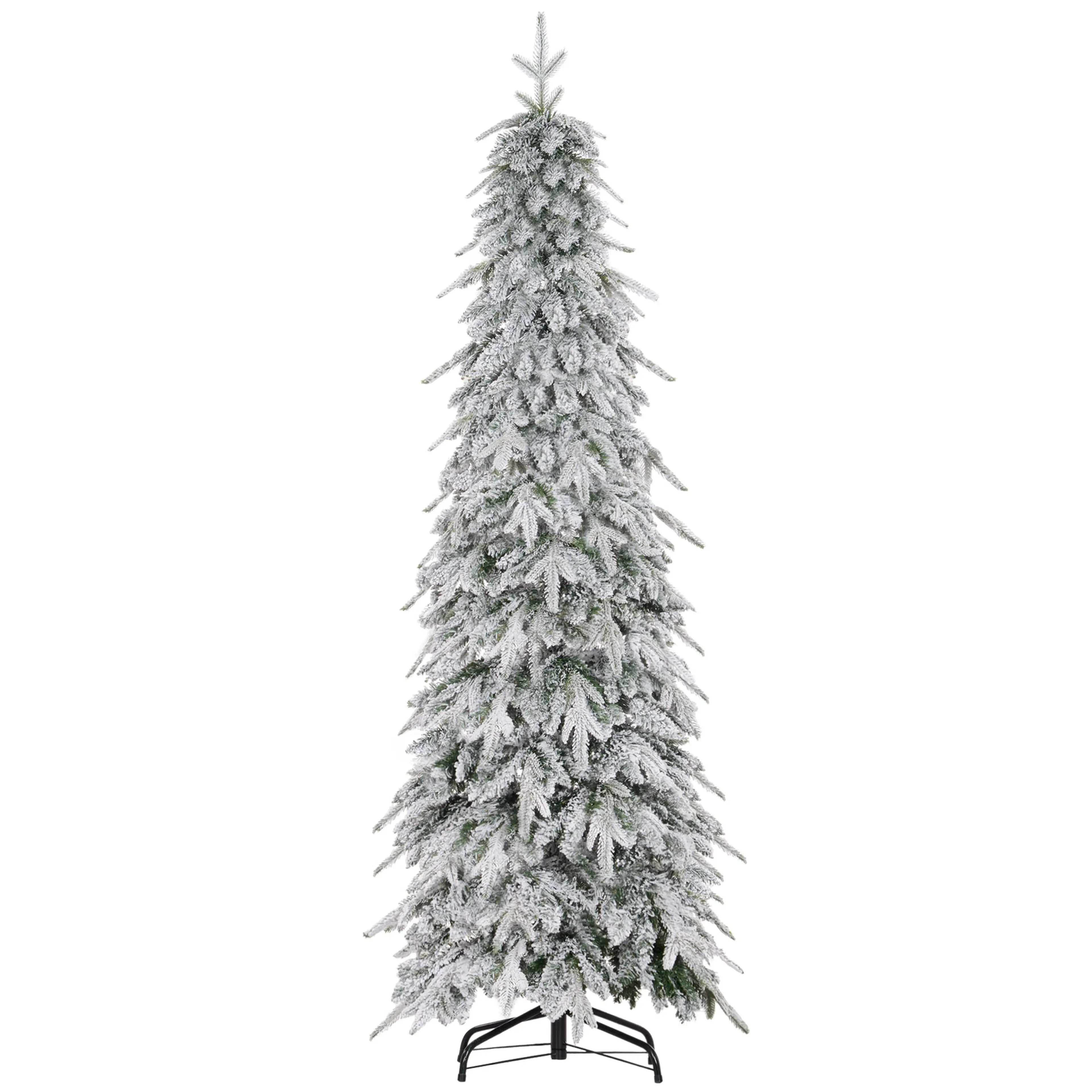 Smal snögran 180 cm – Ø80 cm, 600 grenspetsar och gångjärn