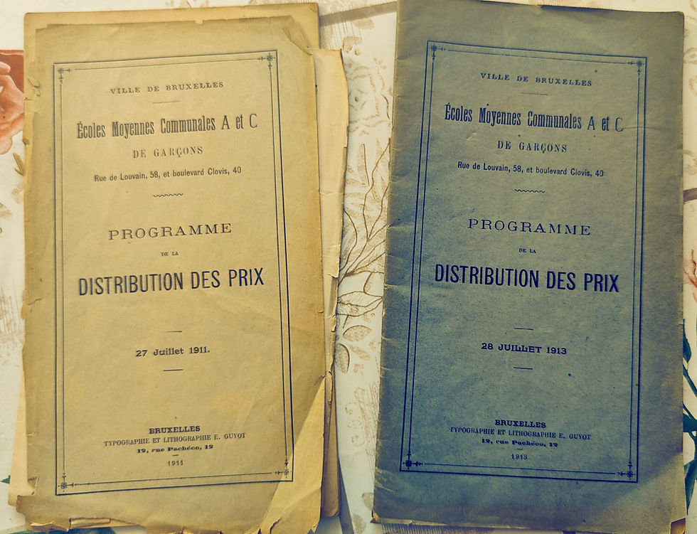 🔎 Une petite chasse au trésor dans les archives de l'Athénée Adolphe Max…