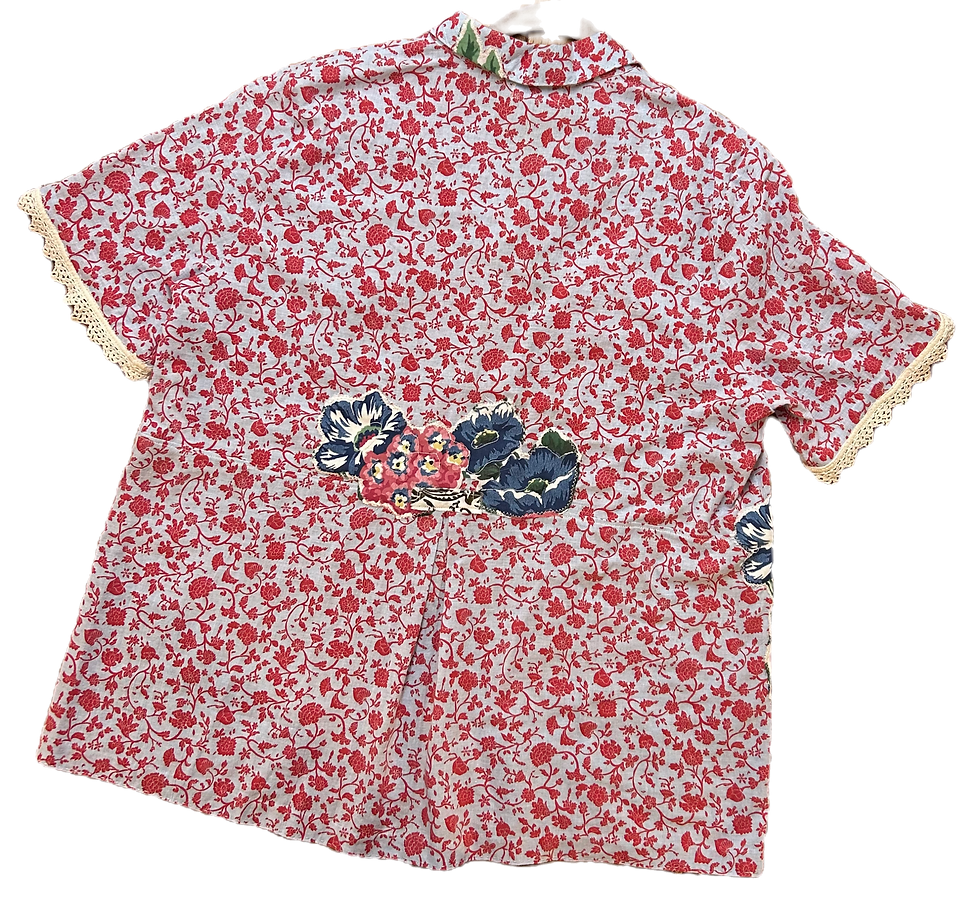 Flower Garden Top Back View