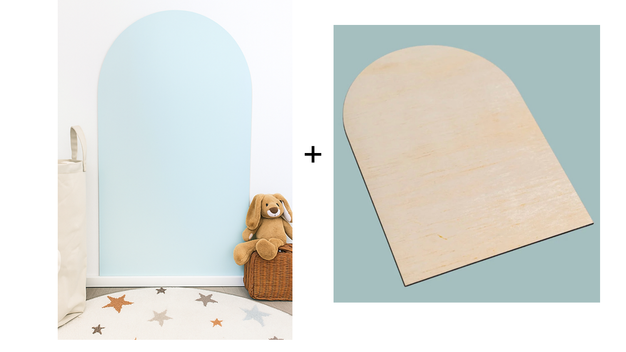 Playnino Magnettafel + StandUp Platte - fertig montiert