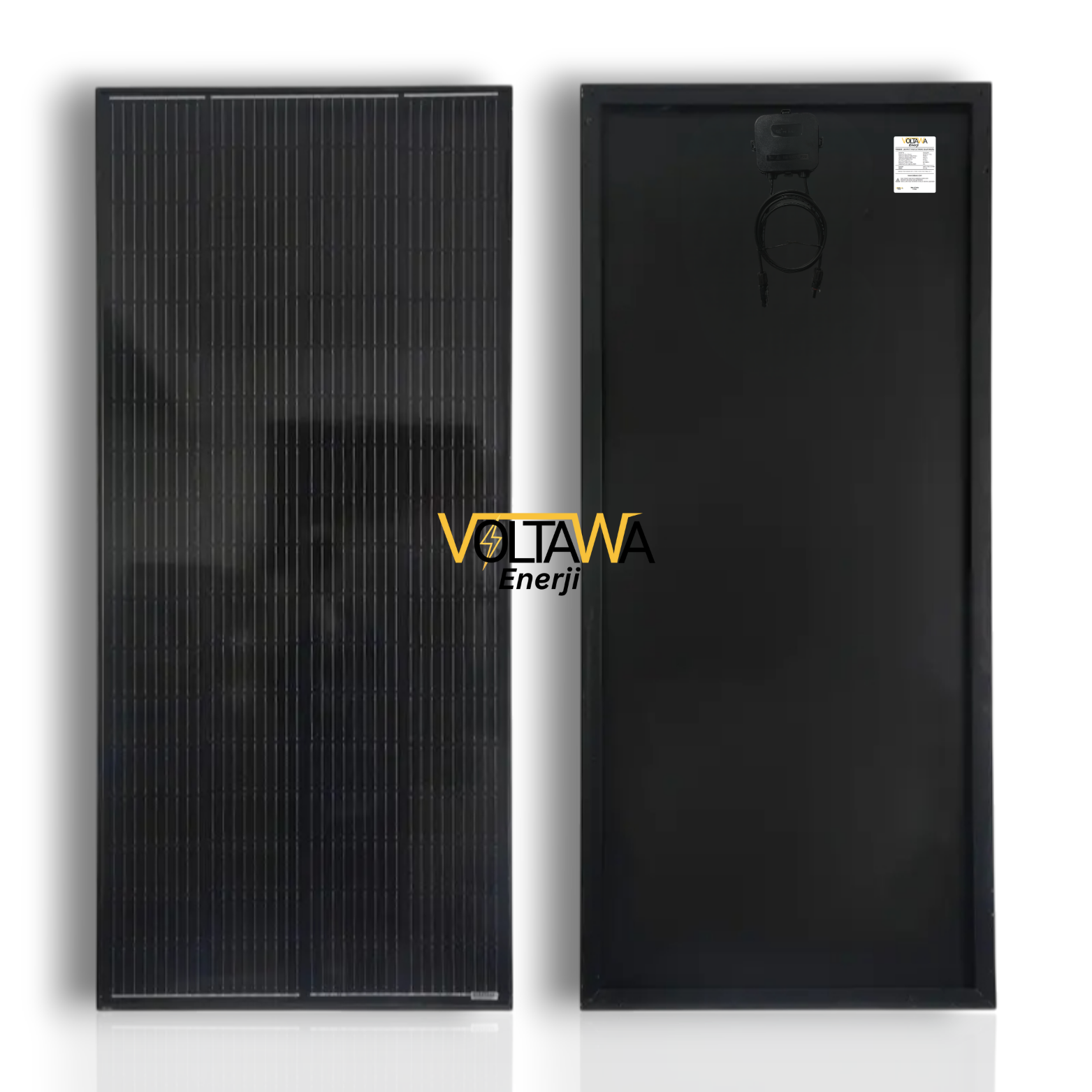 230 Watt Halfcut Monokristal Güneş Paneli (SİYAH)