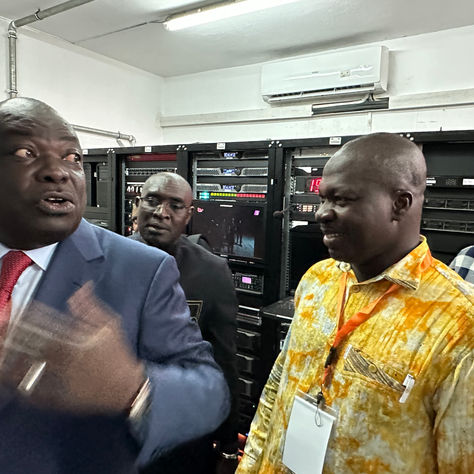 Immersion des Délégués de l'UAR au cœur de la Radiodiffusion Télévision Ivoirienne (RTI) à Abidjan 