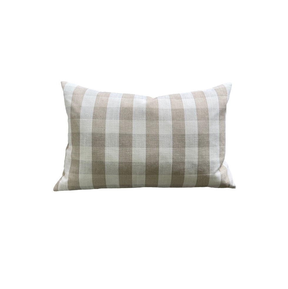 Coussin à carreaux Beck 15x21