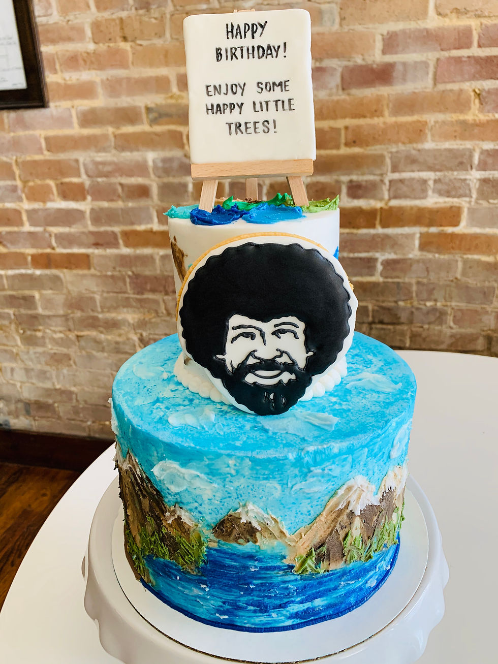 Outdoors, Bob Ross, Painting