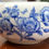 Thumbnail: Doulton Blue Botanical Gravy Boat – Papaver & Viola Design