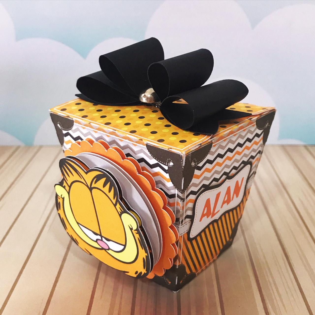 Caixa Sushi personalizada - Garfield