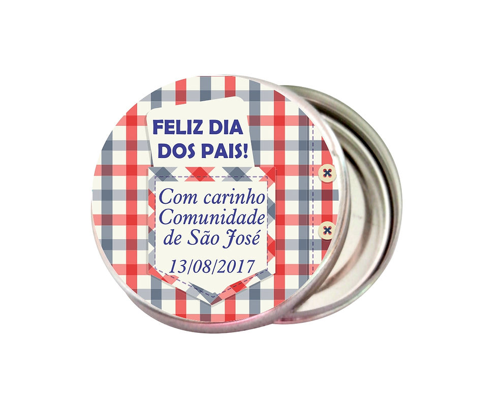 Miniatura: 13 Latinha 5x1 lembrancinha personalizada - Dia dos Pais