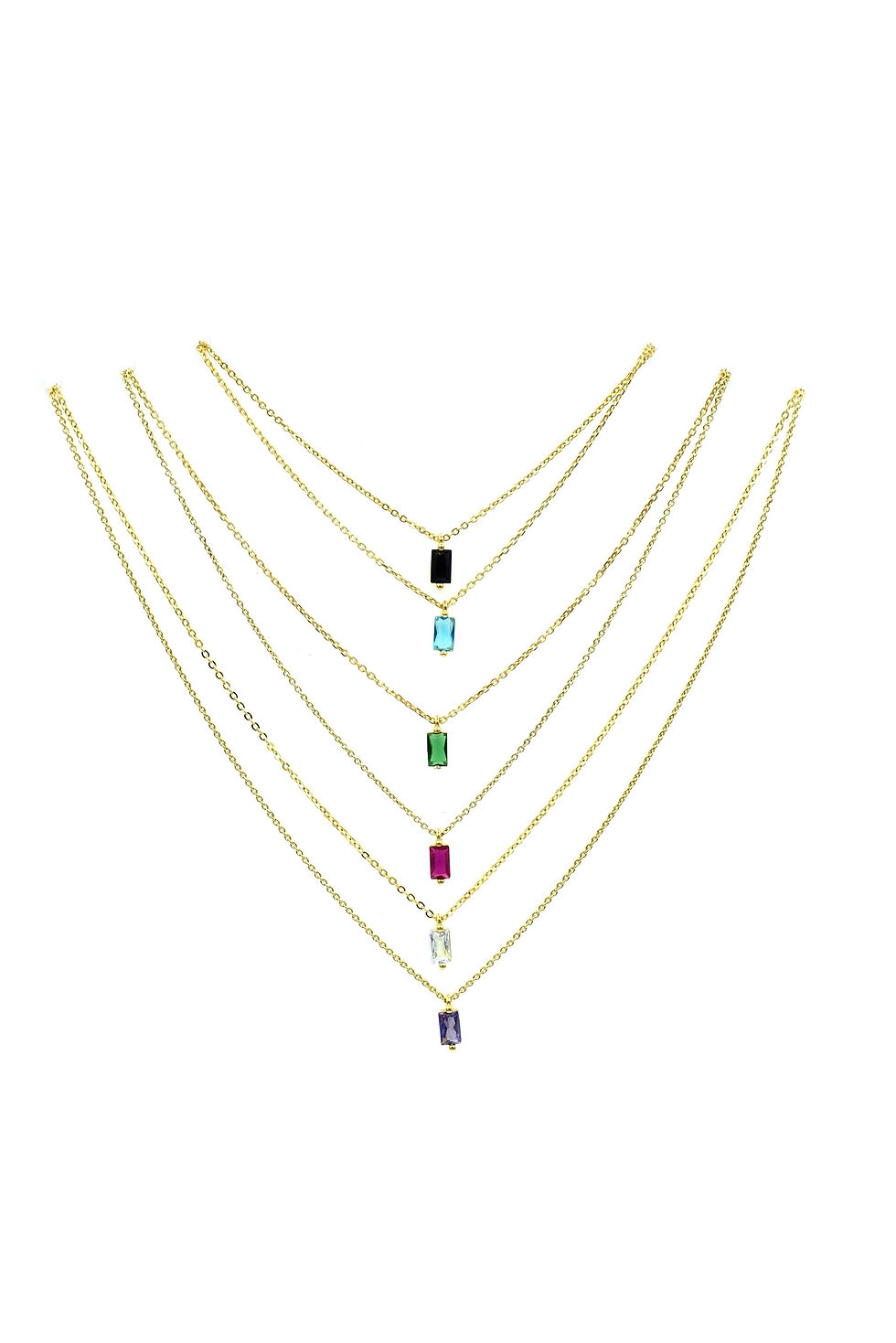 Miniature : Collier Retangolo