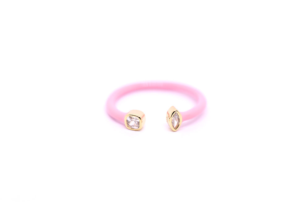 Thumbnail: Bague Rainbow pastel