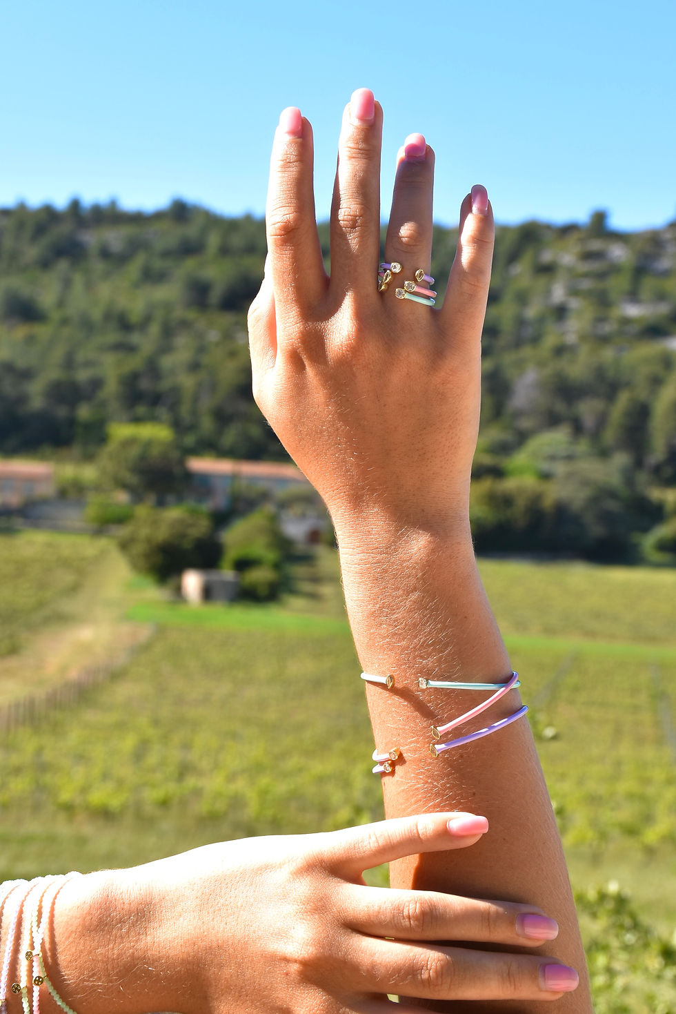 Thumbnail: Bague Rainbow pastel