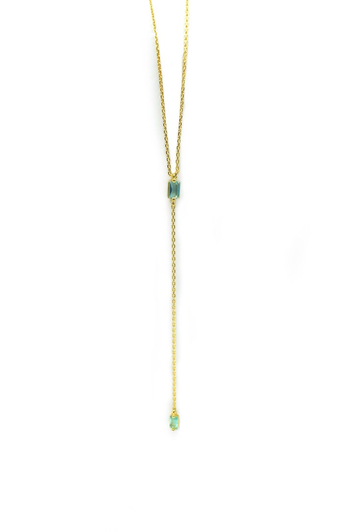 Miniature : Collier Retangolo long