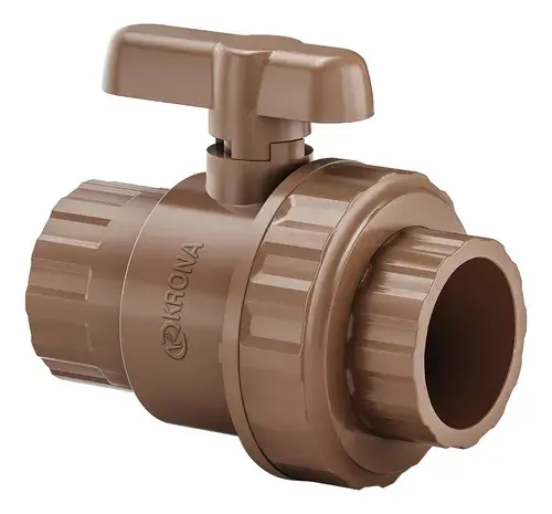 Registro de Esfera Soldável com União 50 mm Krona