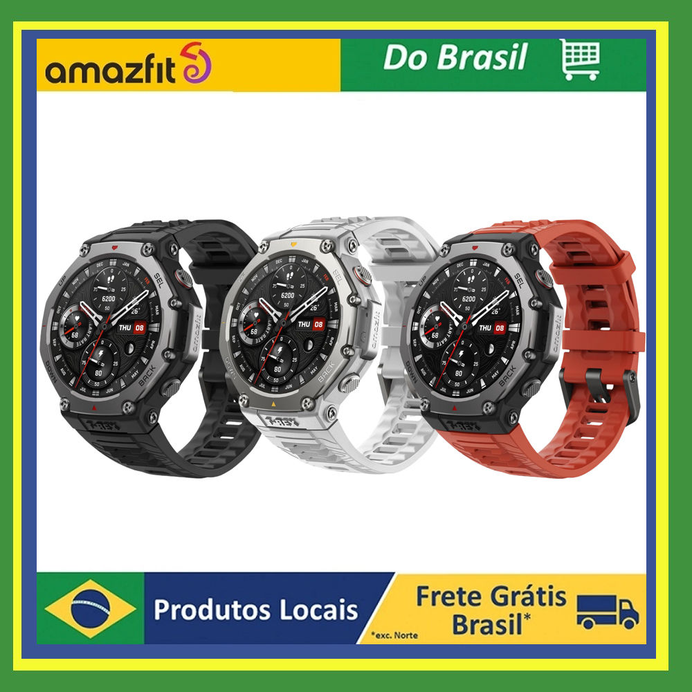 Amazfit T-rex 3 48mm smart watch, 1.5-inch display, 10atm waterproof and GPS, 17