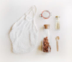 Net Bag and Glass Jars