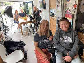 Making preparations for our ball