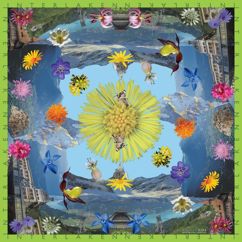 beyondSilk Foulard Interlaken
